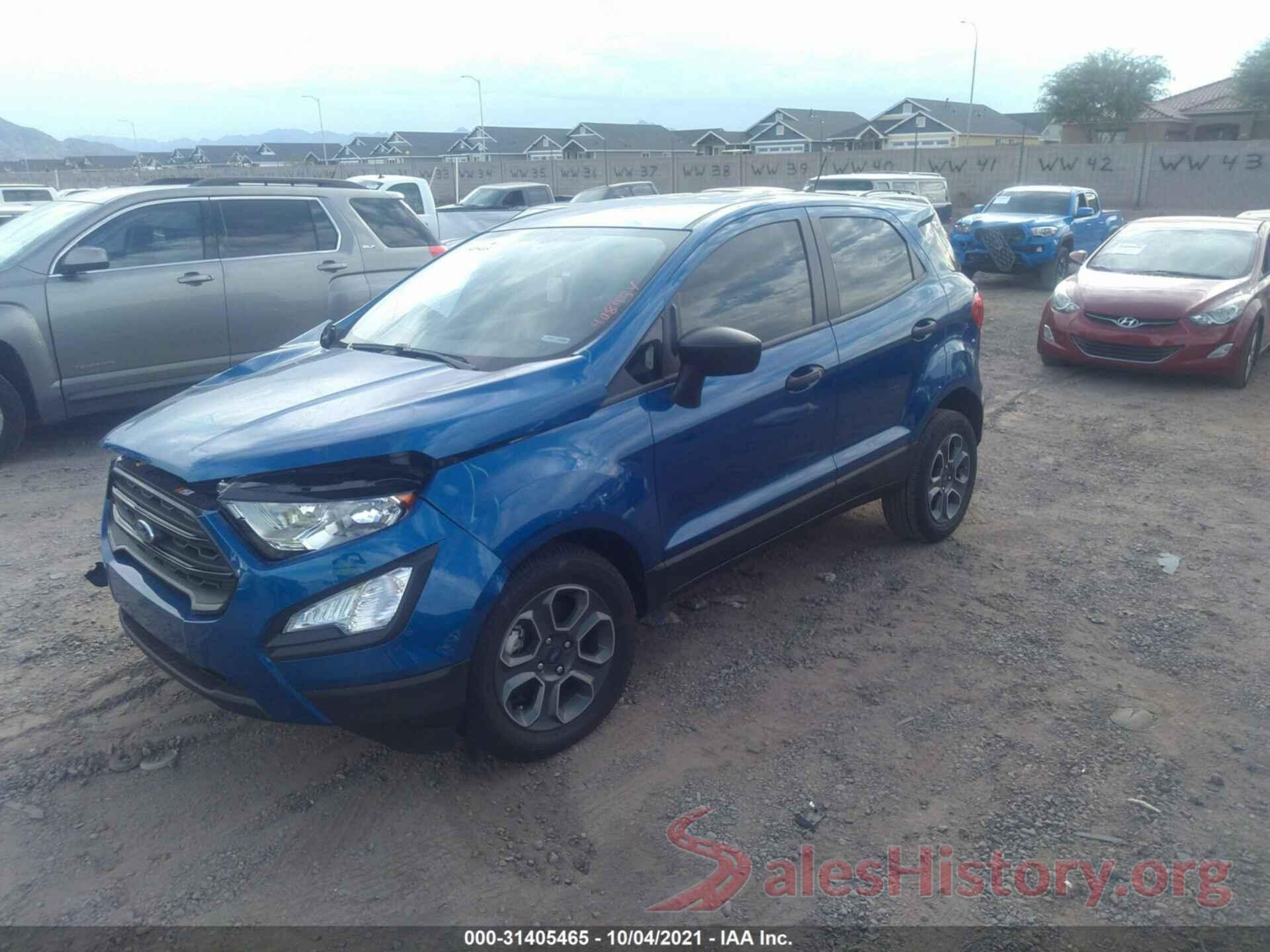 MAJ3S2FE9MC408934 2021 FORD ECOSPORT