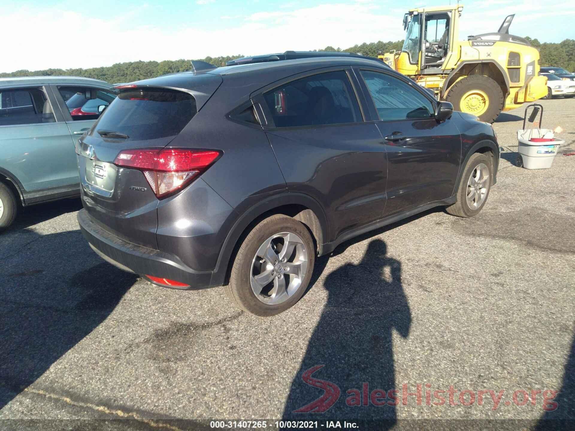 3CZRU6H78GM760565 2016 HONDA HR-V