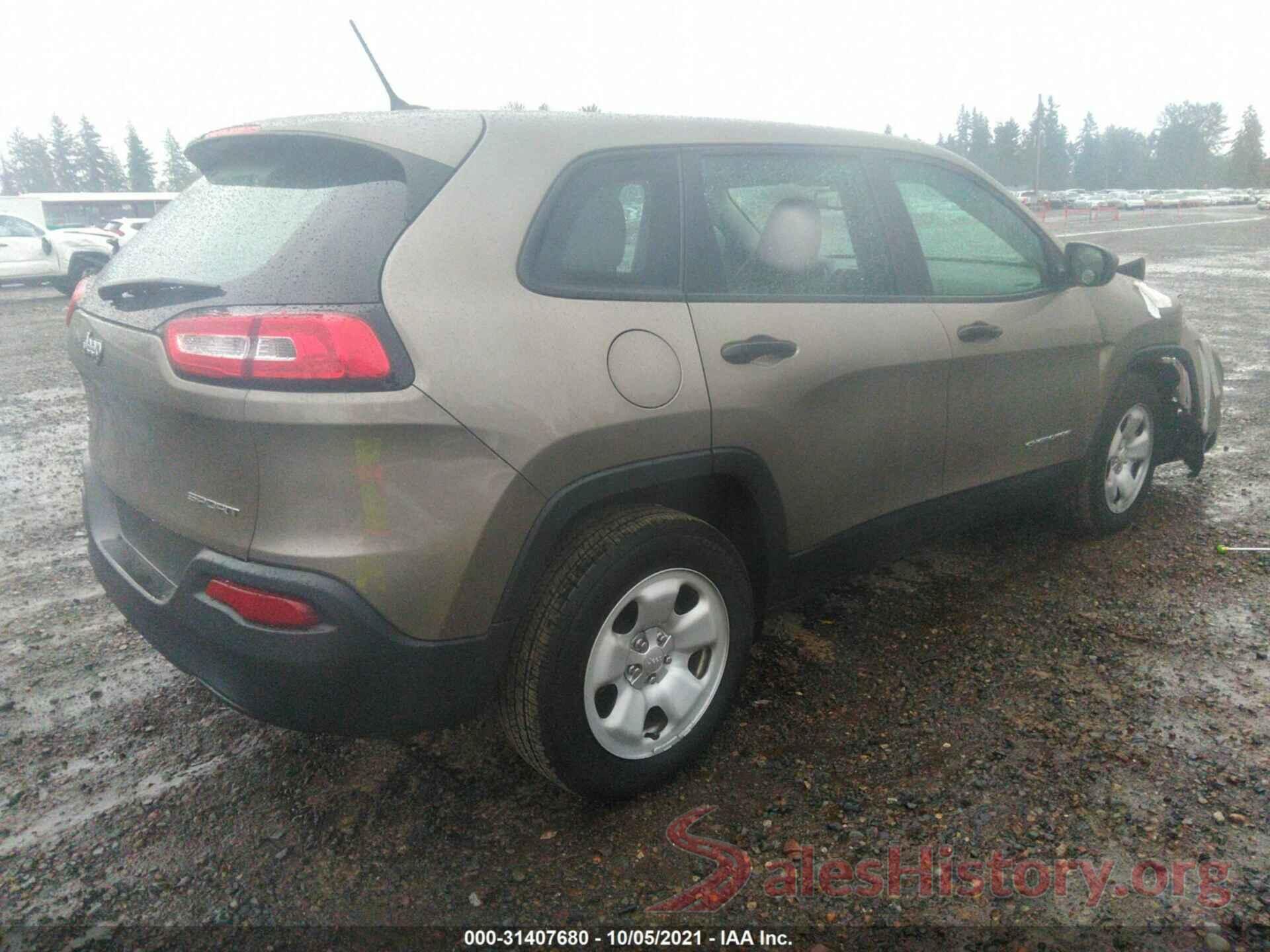 1C4PJMAB1GW239003 2016 JEEP CHEROKEE