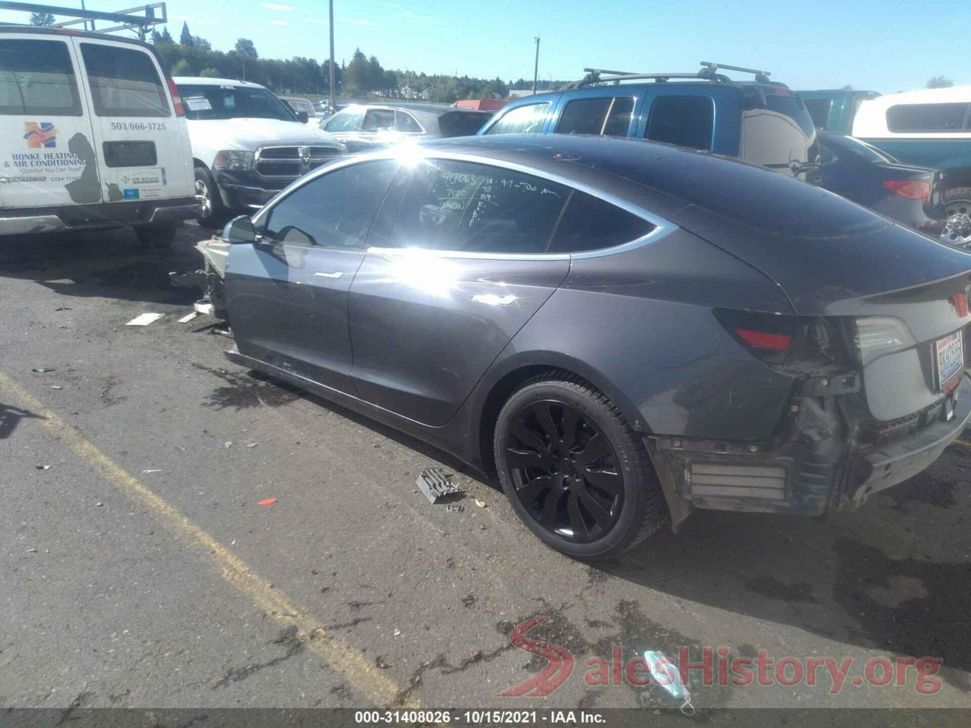 5YJ3E1EA8JF021817 2018 TESLA MODEL 3