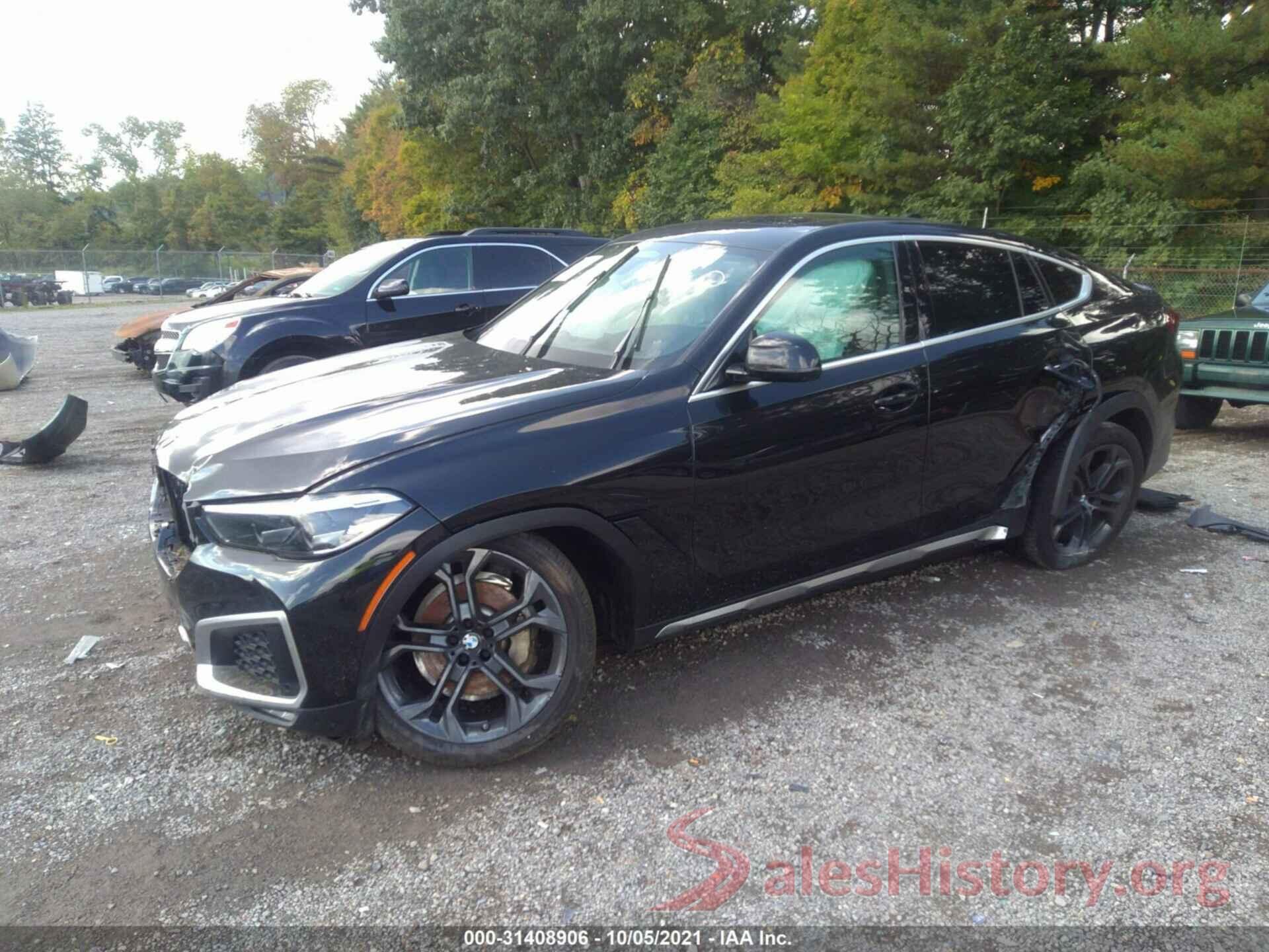 5UXCY6C09M9G30493 2021 BMW X6