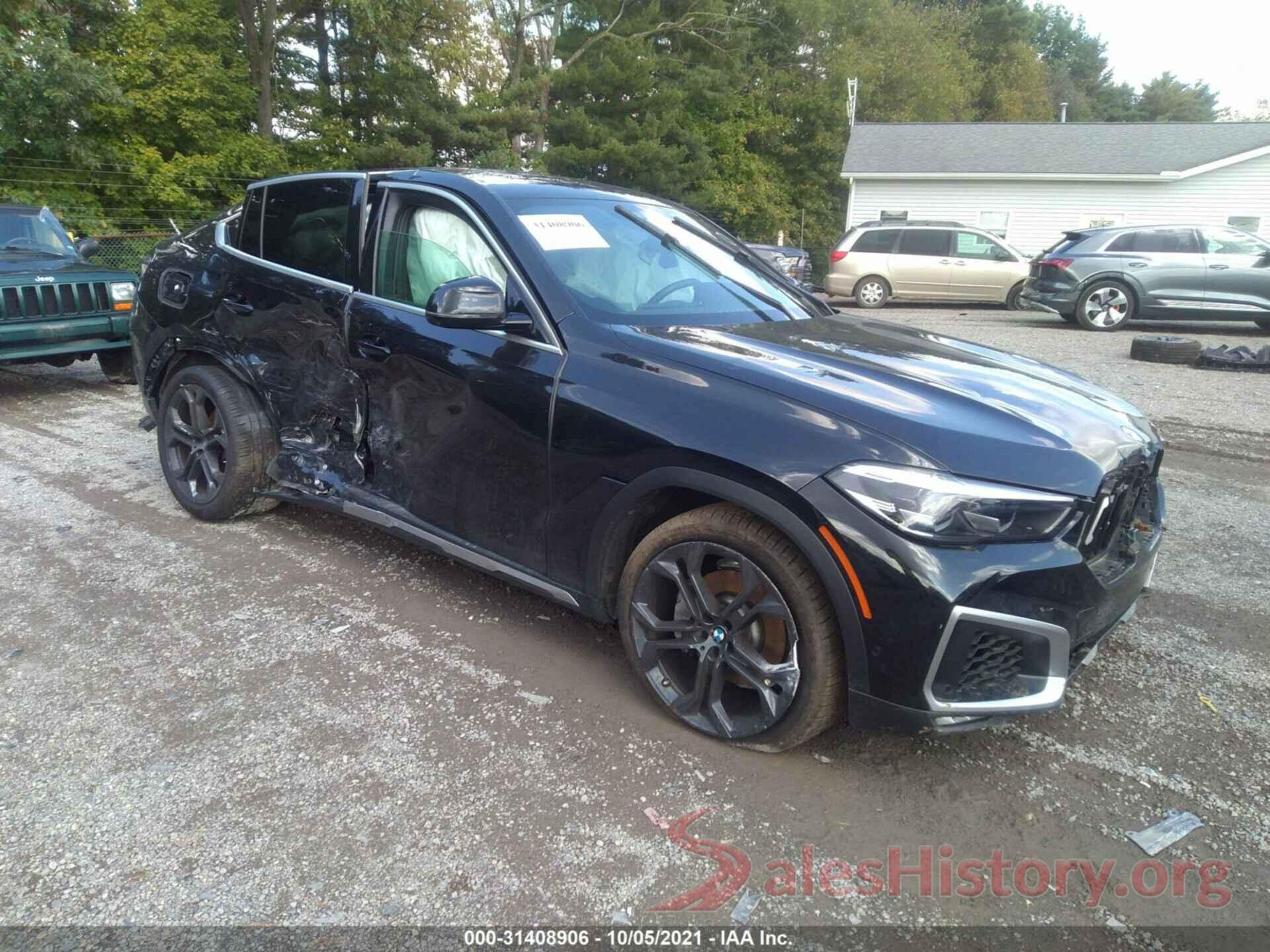 5UXCY6C09M9G30493 2021 BMW X6