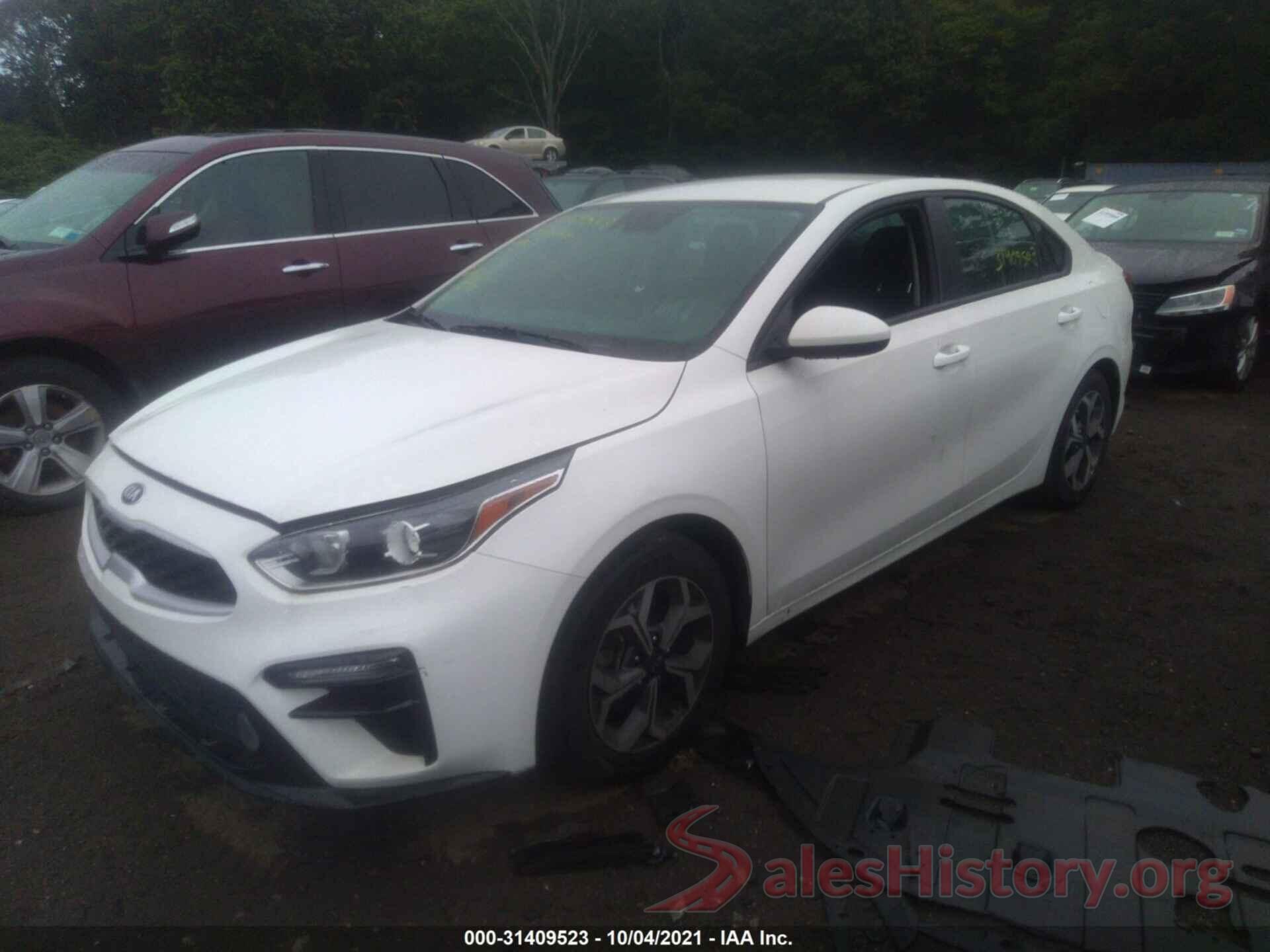 3KPF24AD0LE142356 2020 KIA FORTE