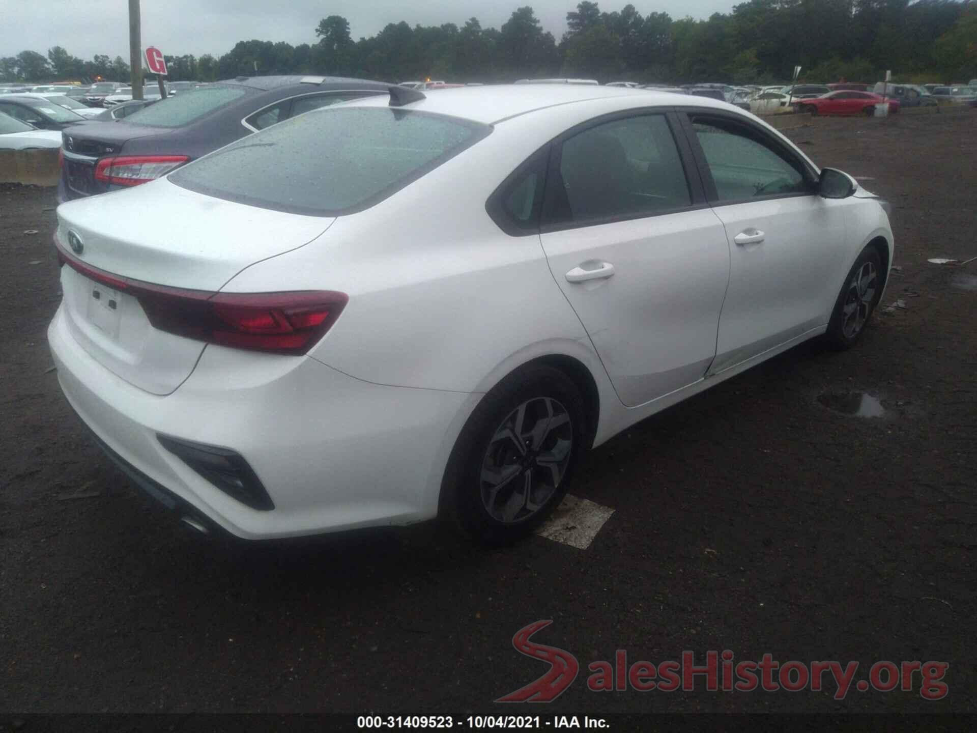 3KPF24AD0LE142356 2020 KIA FORTE