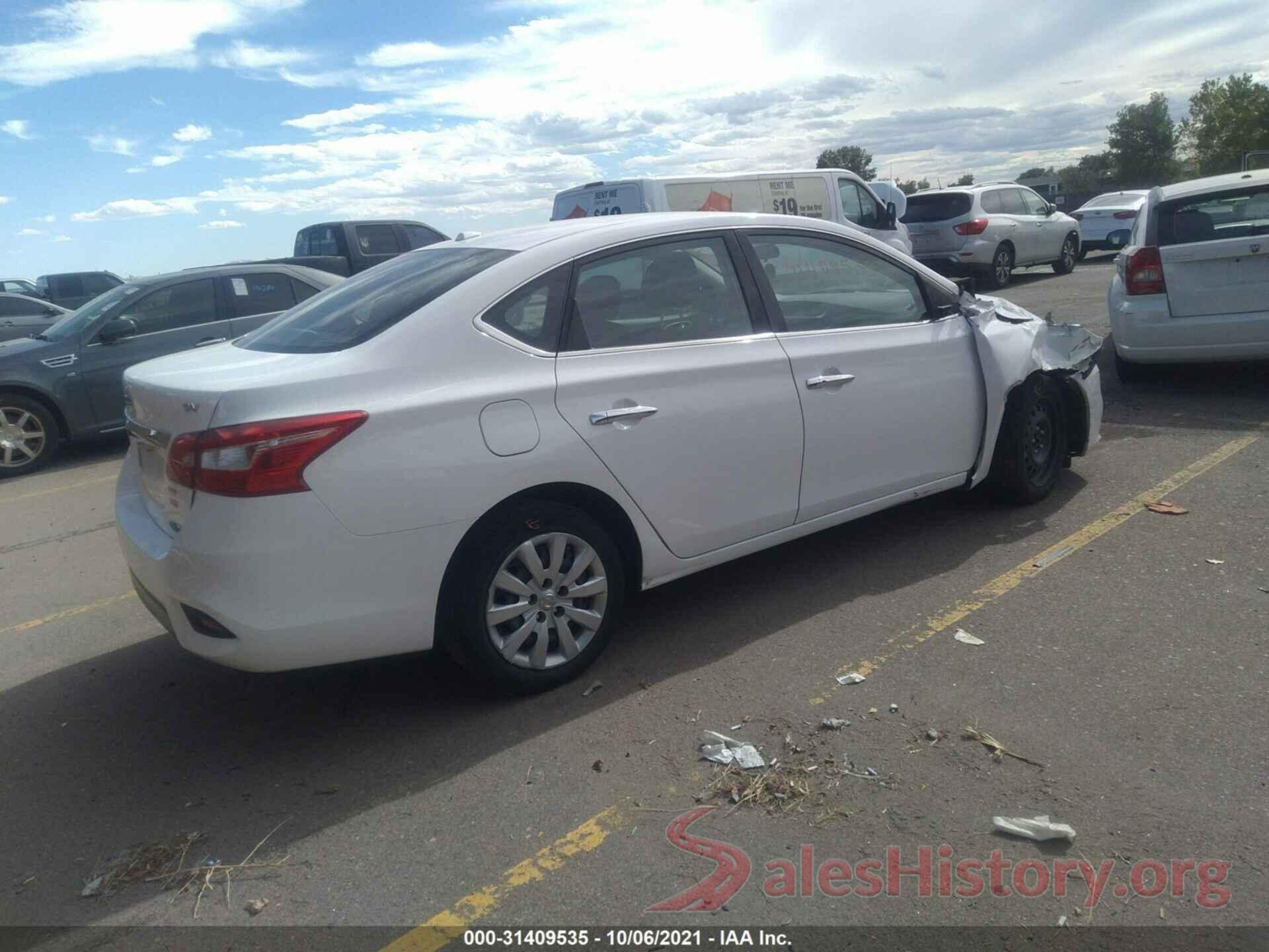 3N1AB7AP3HY345174 2017 NISSAN SENTRA