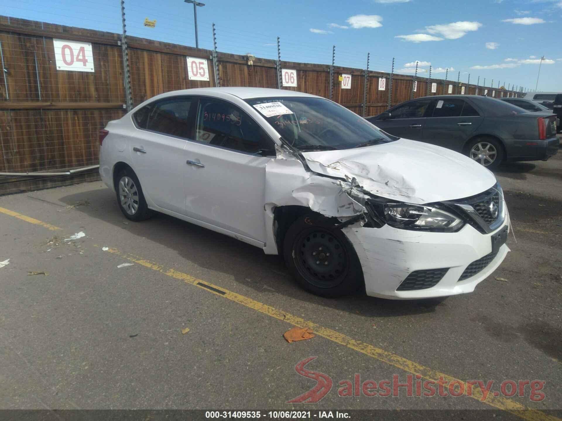 3N1AB7AP3HY345174 2017 NISSAN SENTRA