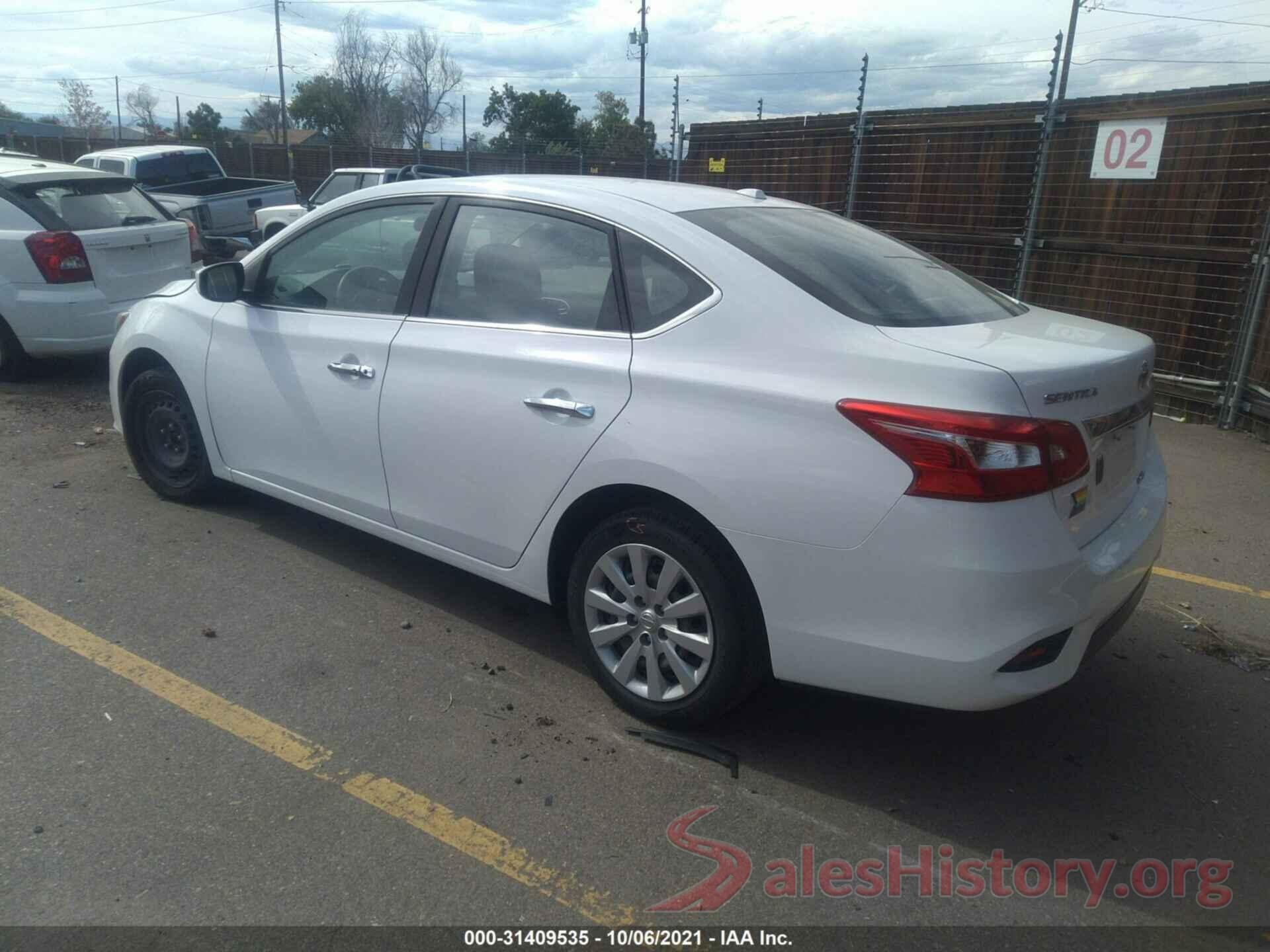 3N1AB7AP3HY345174 2017 NISSAN SENTRA