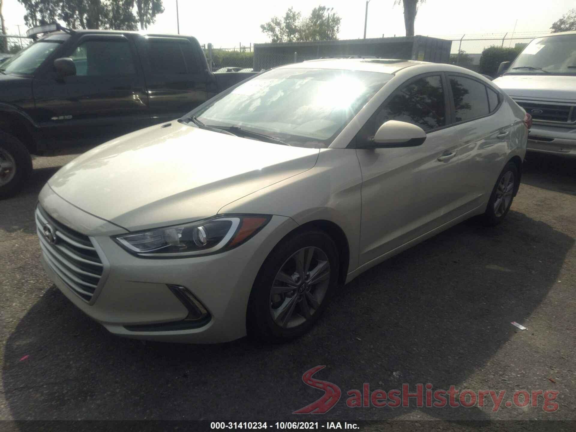 KMHD84LF9JU542883 2018 HYUNDAI ELANTRA