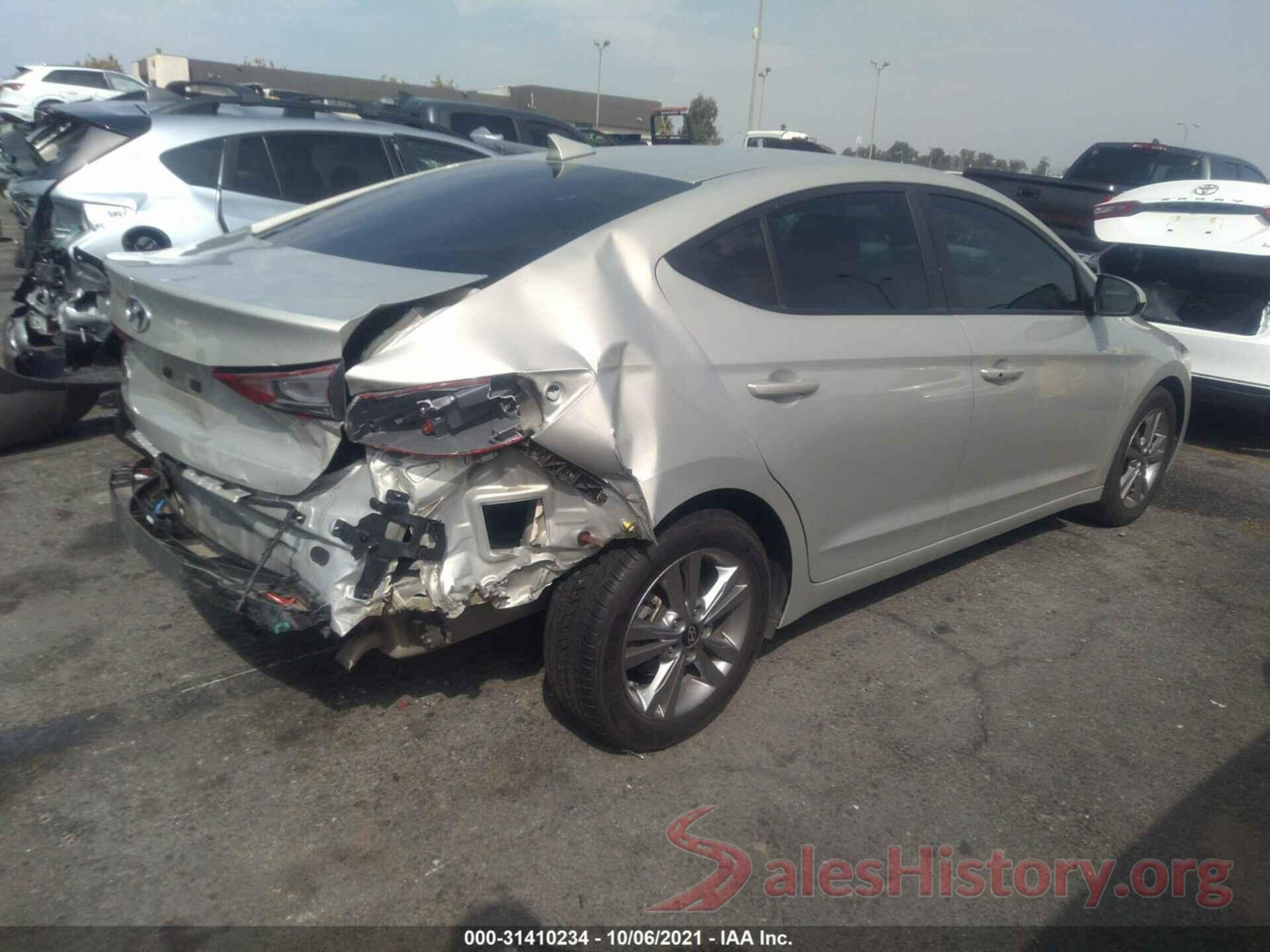 KMHD84LF9JU542883 2018 HYUNDAI ELANTRA