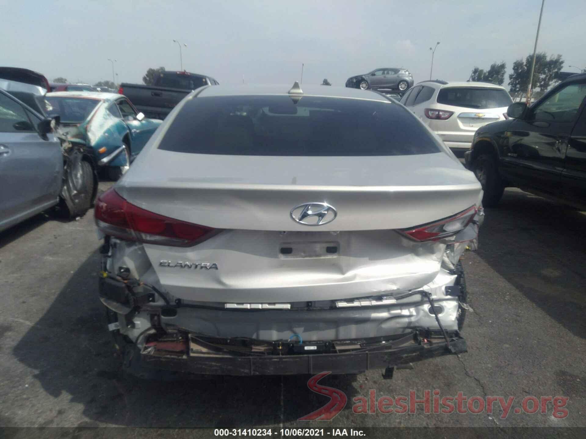 KMHD84LF9JU542883 2018 HYUNDAI ELANTRA