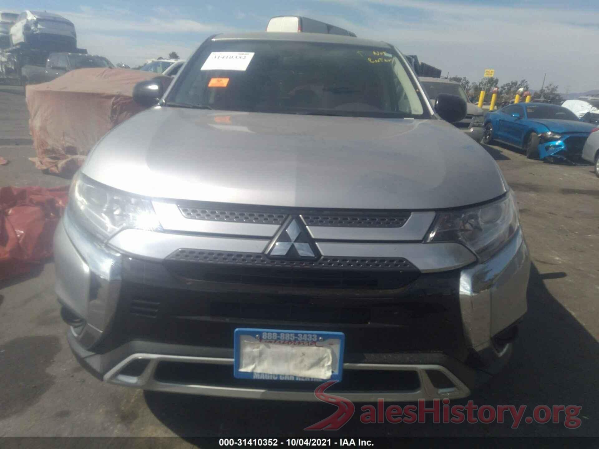 JA4AD2A36KZ006617 2019 MITSUBISHI OUTLANDER