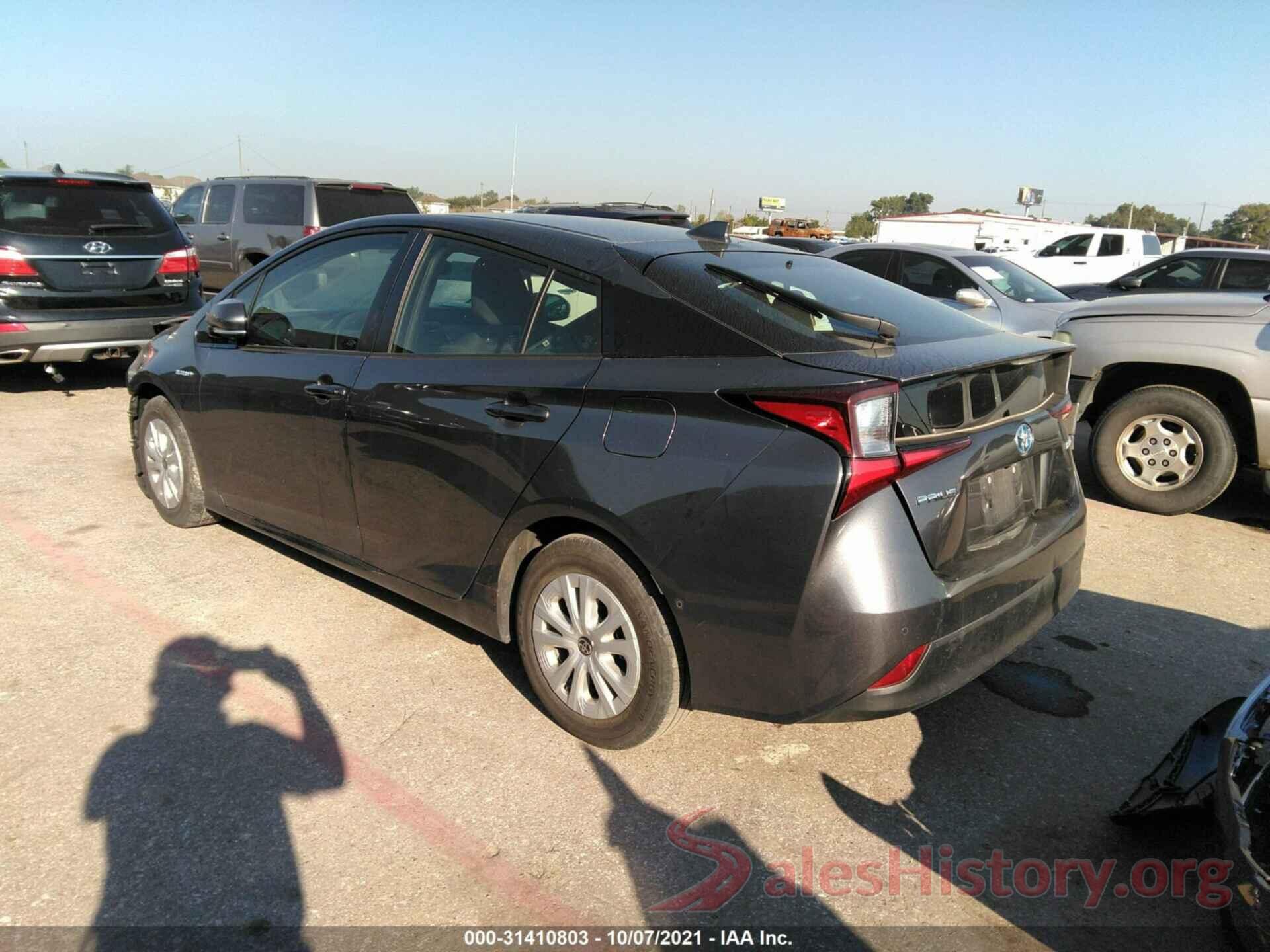 JTDKARFU7K3099535 2019 TOYOTA PRIUS