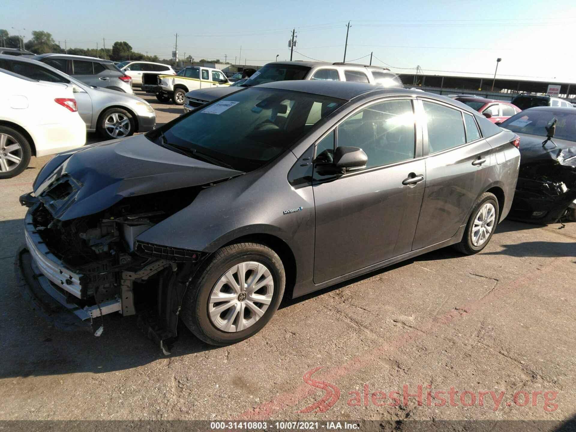 JTDKARFU7K3099535 2019 TOYOTA PRIUS