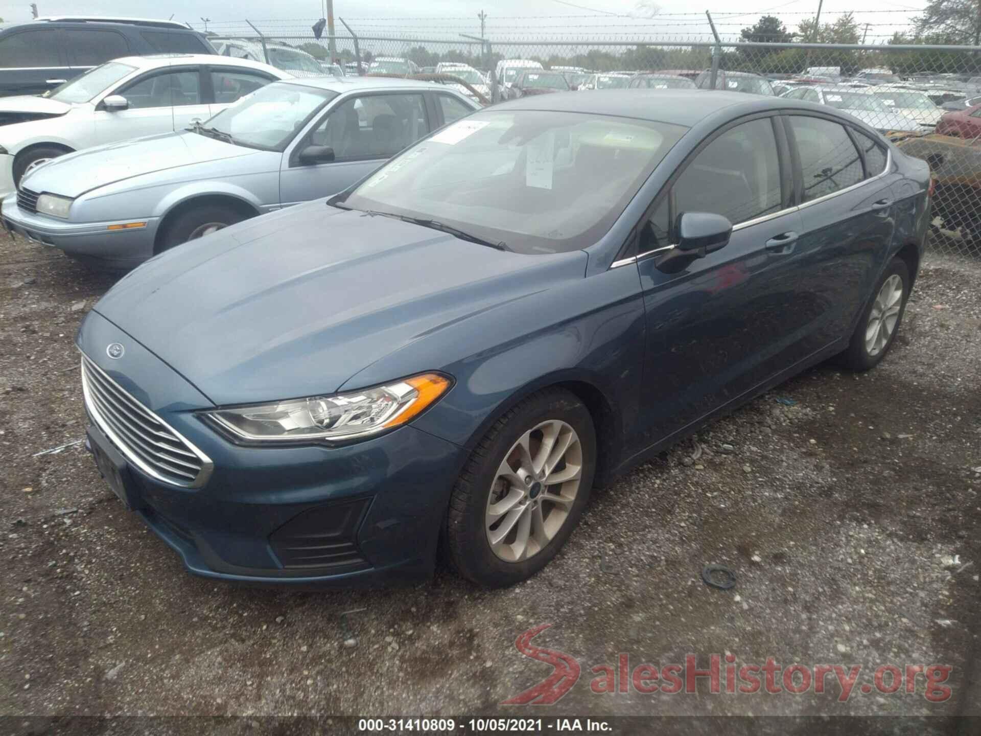 3FA6P0HD9KR186157 2019 FORD FUSION