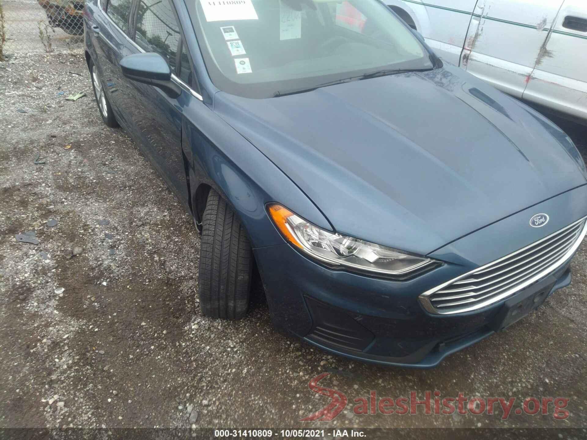 3FA6P0HD9KR186157 2019 FORD FUSION