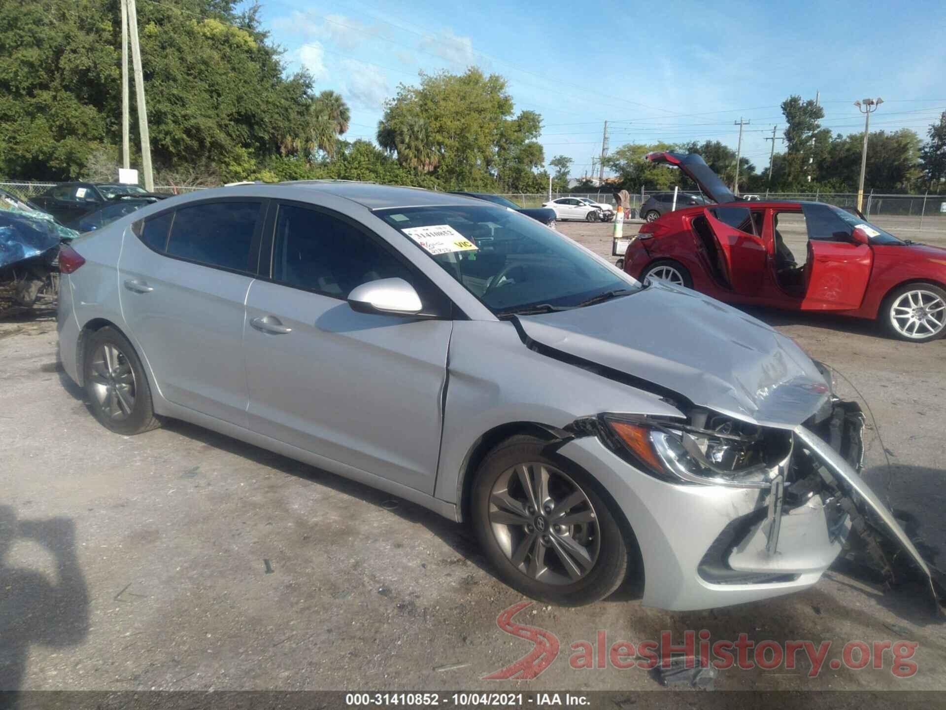 5NPD84LF0JH255818 2018 HYUNDAI ELANTRA