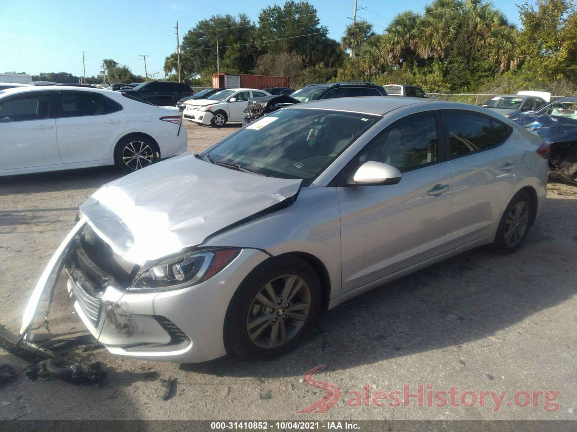 5NPD84LF0JH255818 2018 HYUNDAI ELANTRA