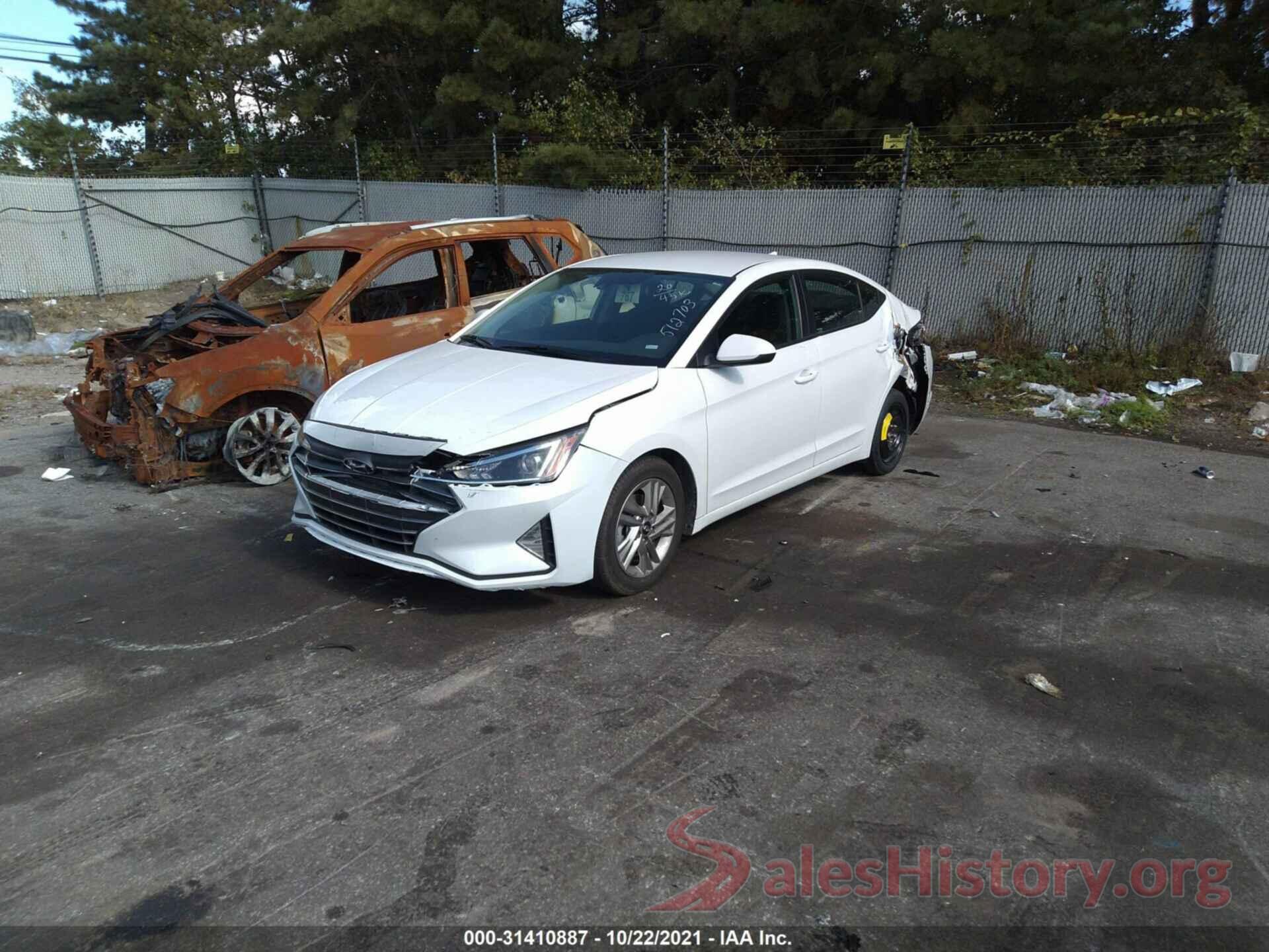 5NPD84LF5LH512703 2020 HYUNDAI ELANTRA