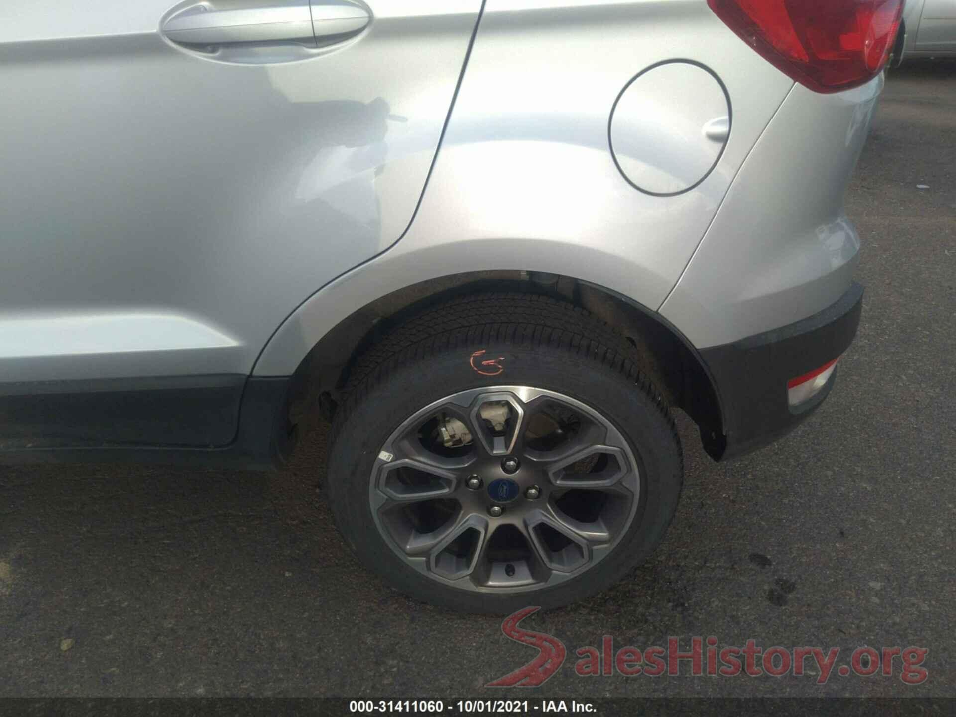 MAJ6S3KL8MC407345 2021 FORD ECOSPORT