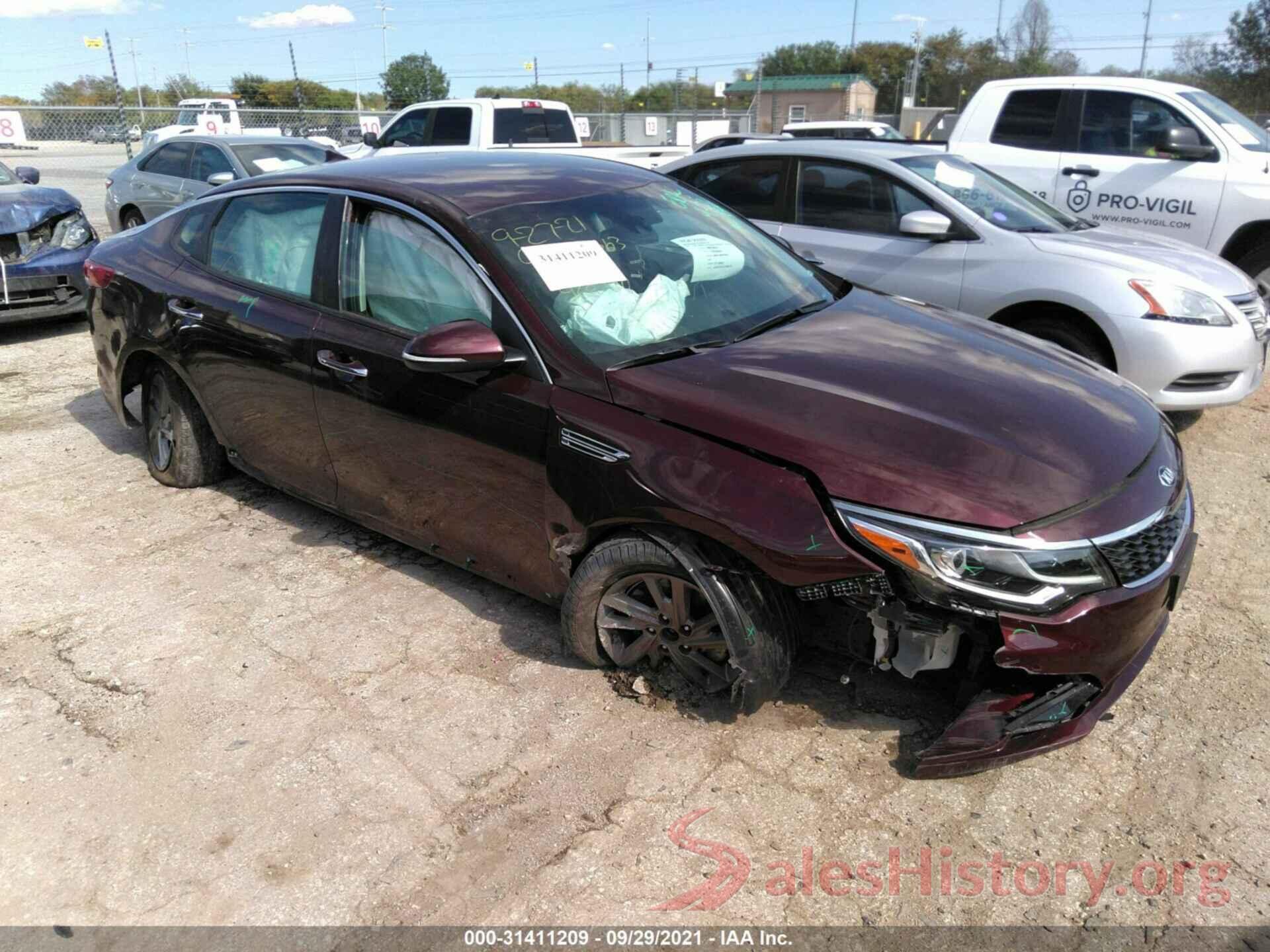 5XXGT4L33LG428716 2020 KIA OPTIMA