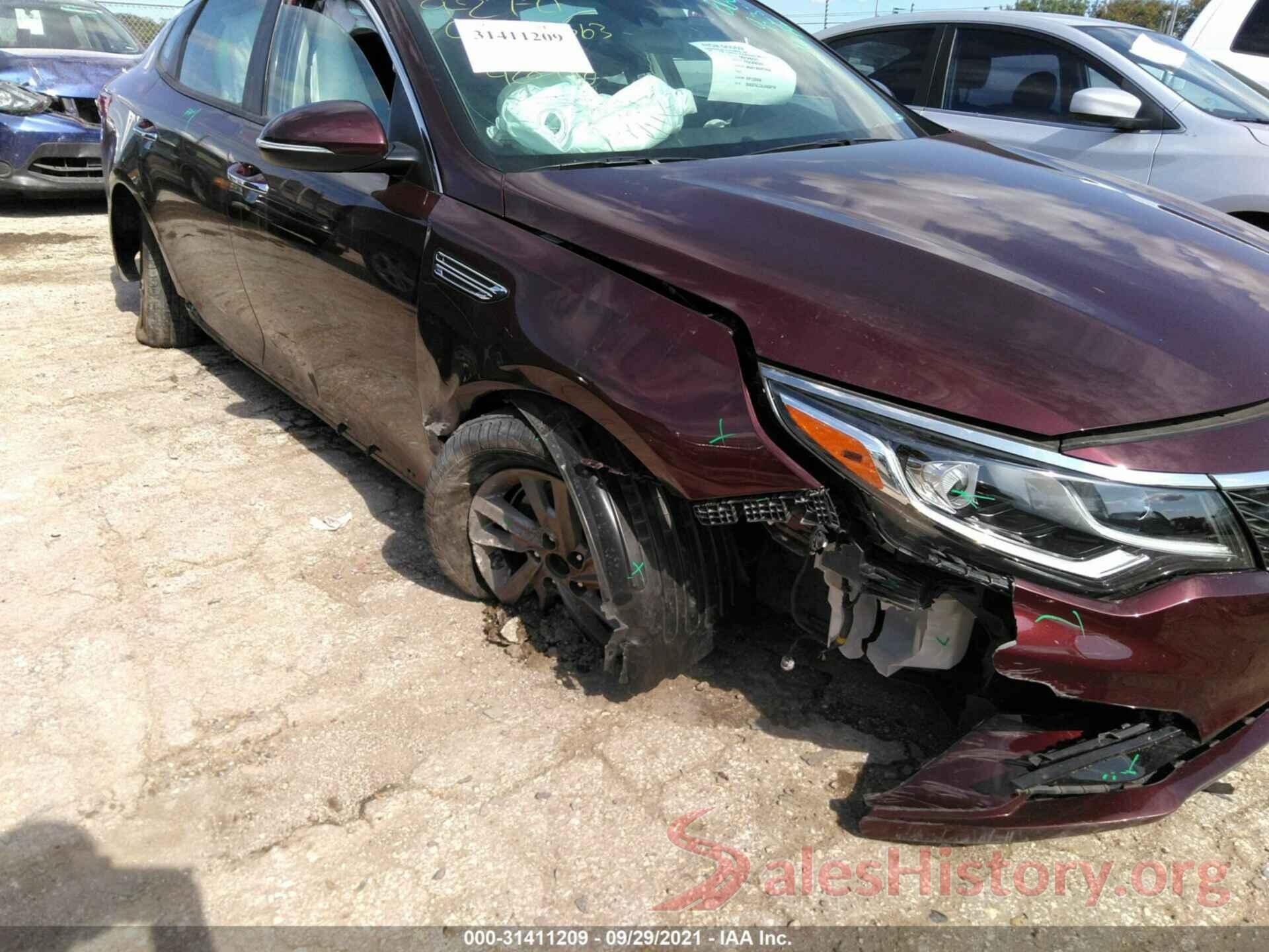 5XXGT4L33LG428716 2020 KIA OPTIMA