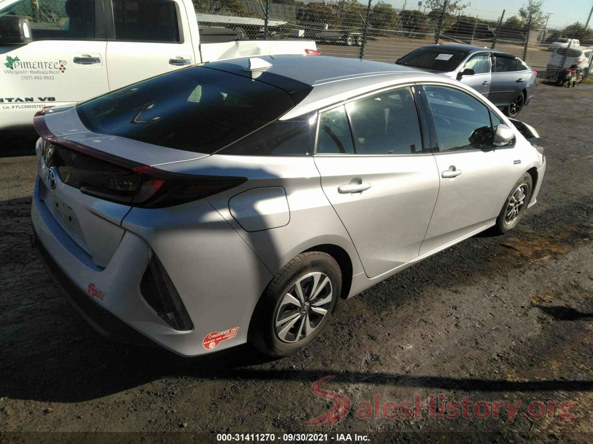 JTDKARFP5H3067881 2017 TOYOTA PRIUS PRIME