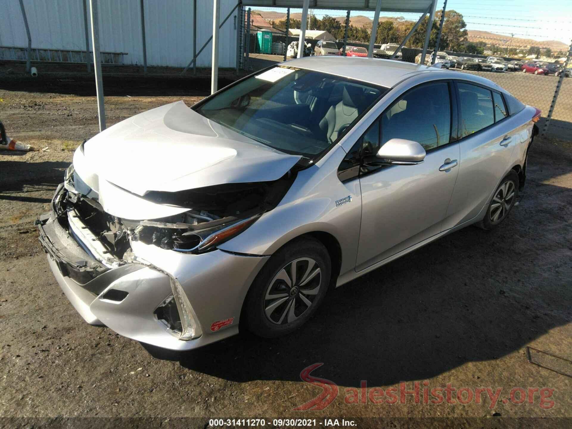 JTDKARFP5H3067881 2017 TOYOTA PRIUS PRIME