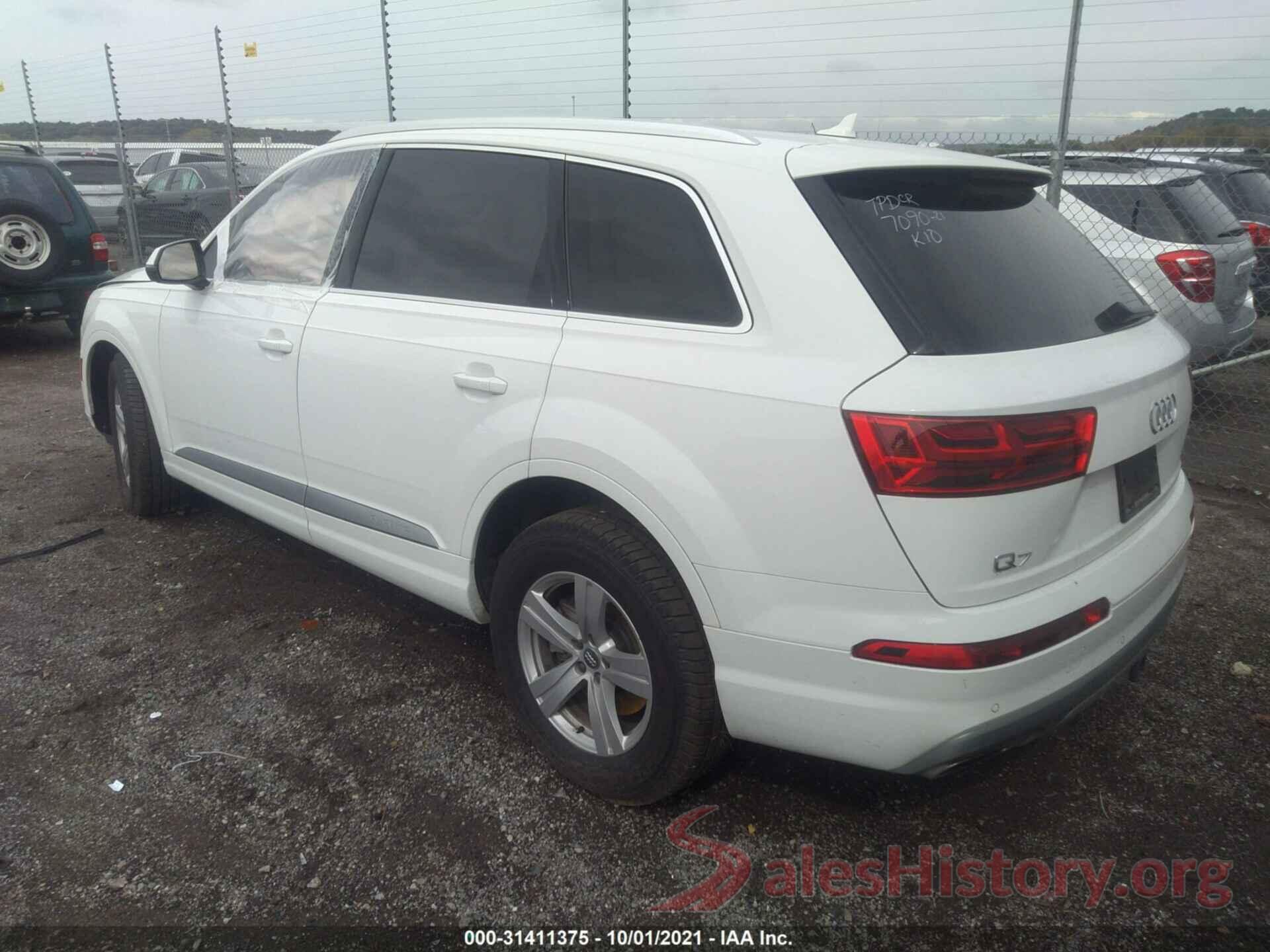 WA1LHAF7XKD024053 2019 AUDI Q7