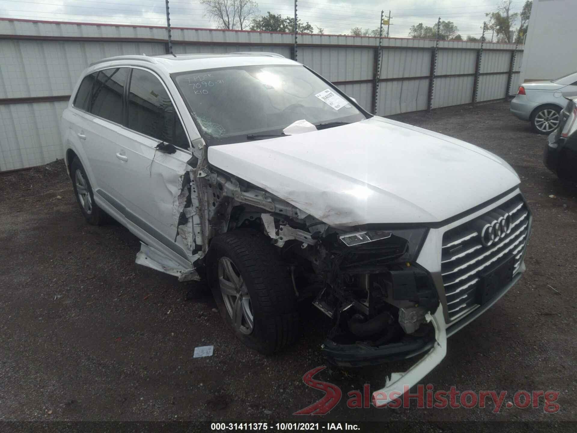 WA1LHAF7XKD024053 2019 AUDI Q7