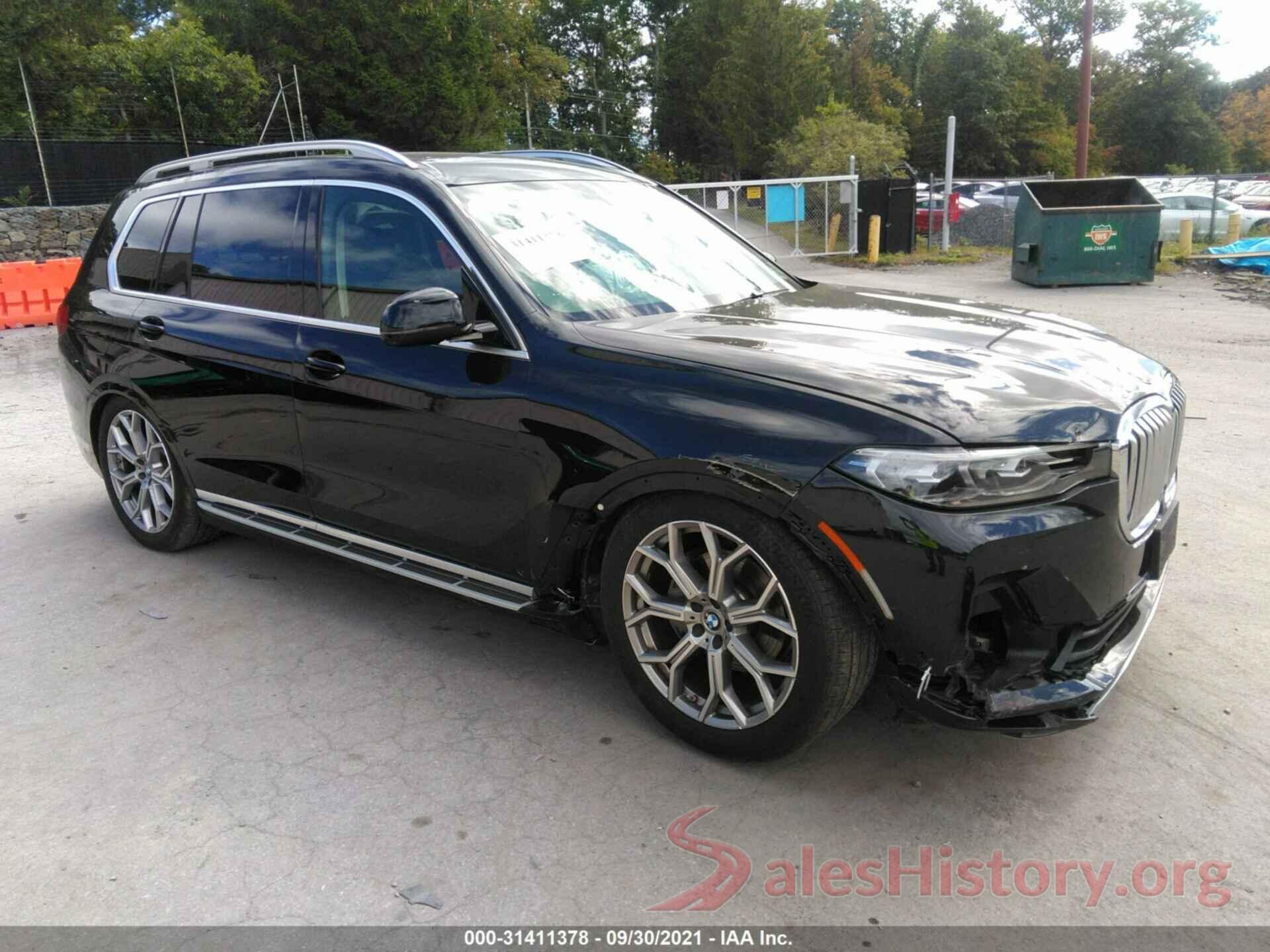 5UXCW2C00M9E88419 2021 BMW X7