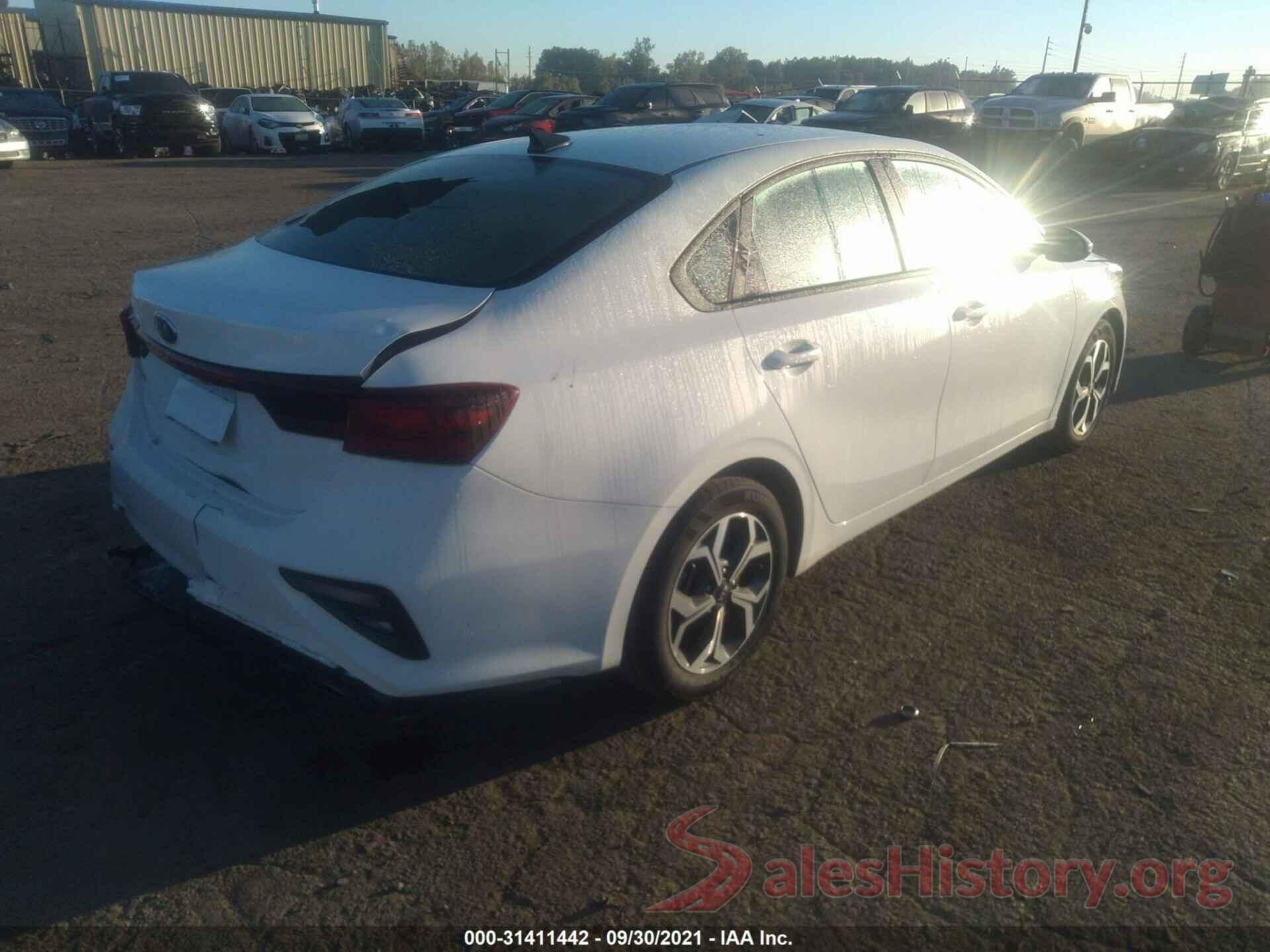 3KPF24AD3ME307320 2021 KIA FORTE