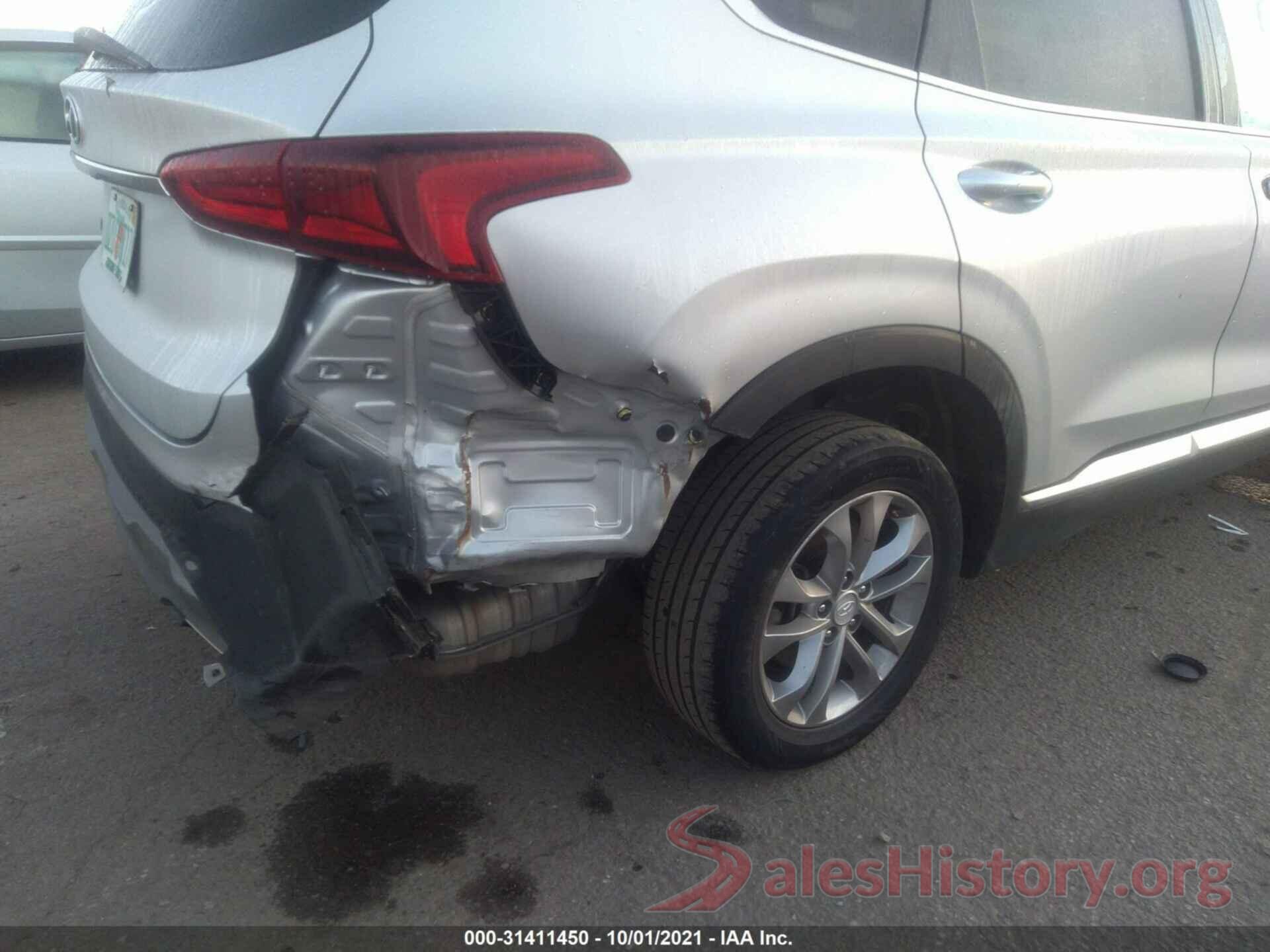 5NMS23AD5LH169523 2020 HYUNDAI SANTA FE