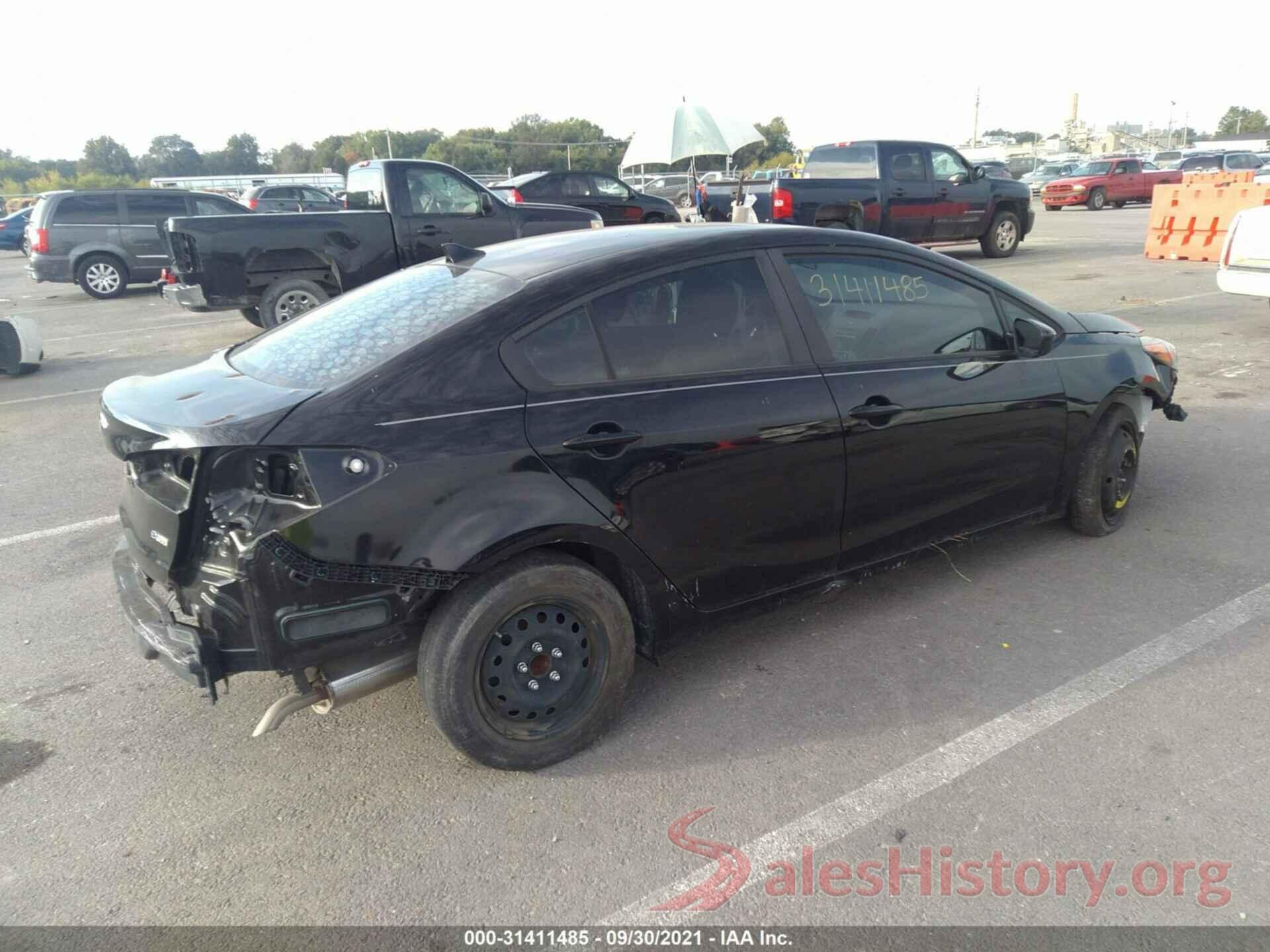 KNAFK4A68G5532489 2016 KIA FORTE