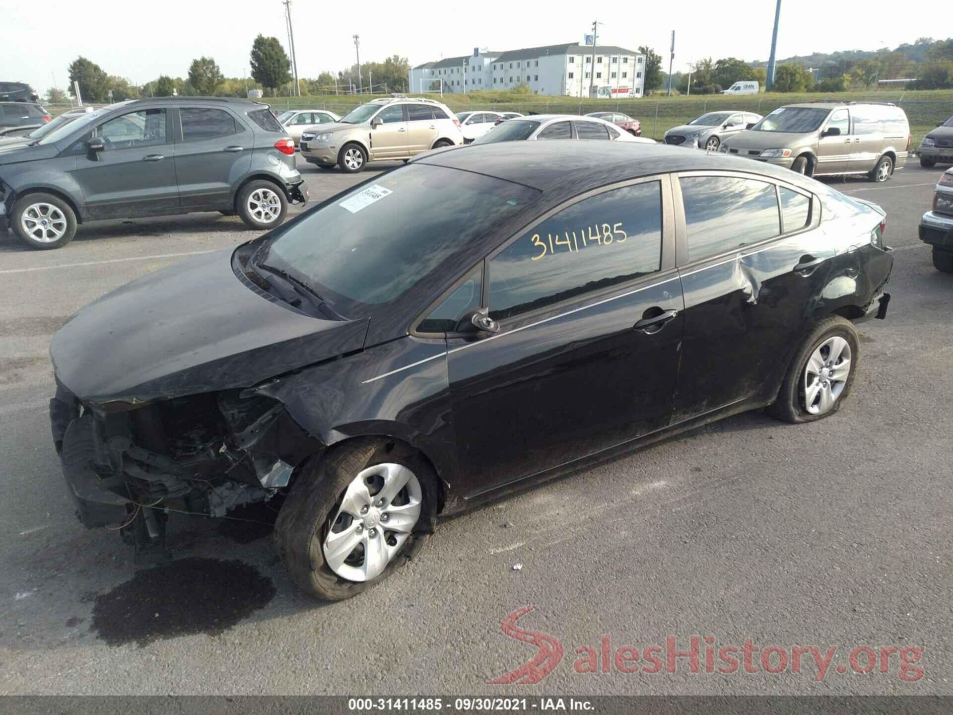 KNAFK4A68G5532489 2016 KIA FORTE