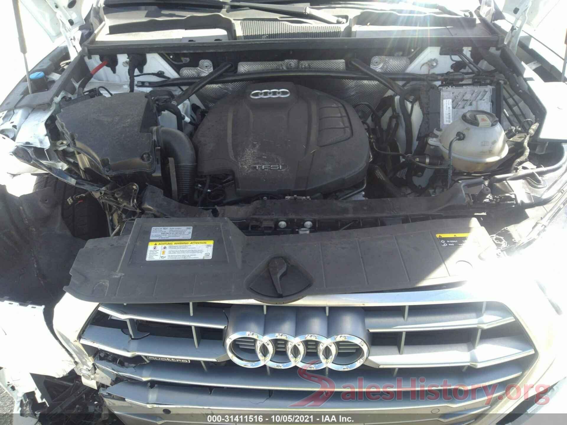 WA1ANAFY3L2031674 2020 AUDI Q5