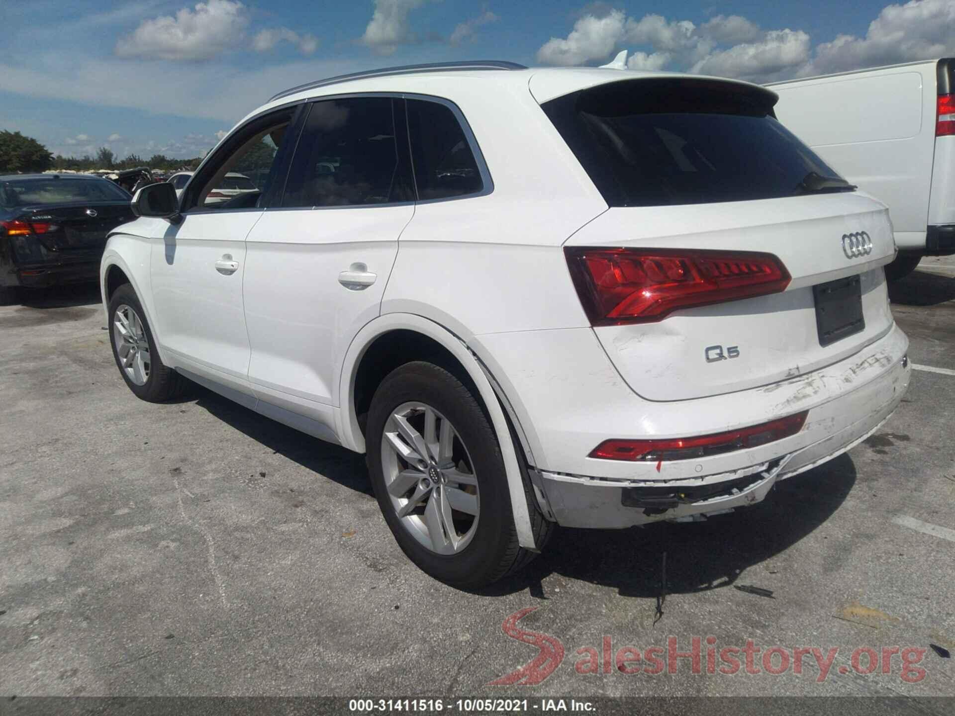 WA1ANAFY3L2031674 2020 AUDI Q5