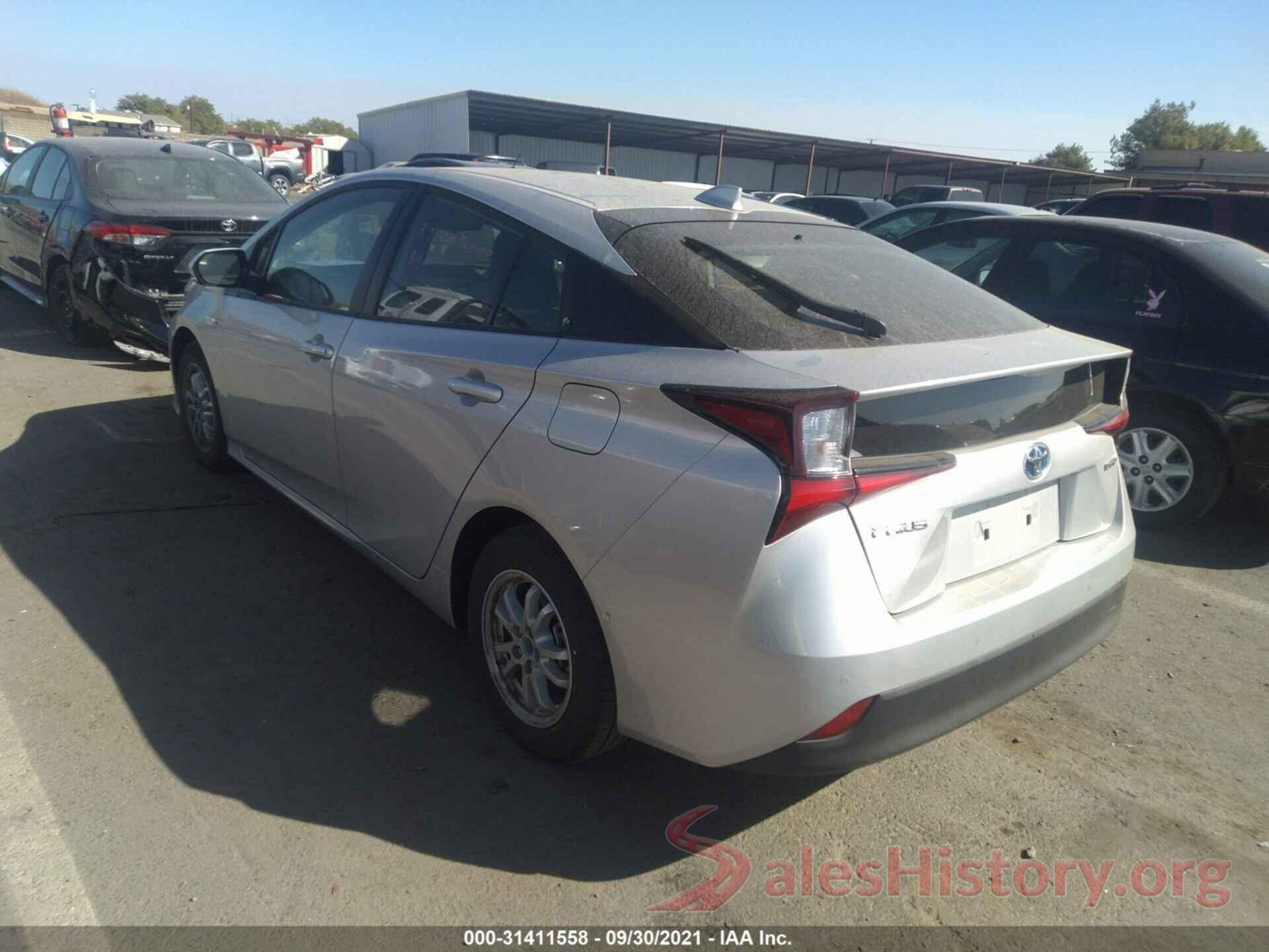 JTDKAMFUXM3150628 2021 TOYOTA PRIUS