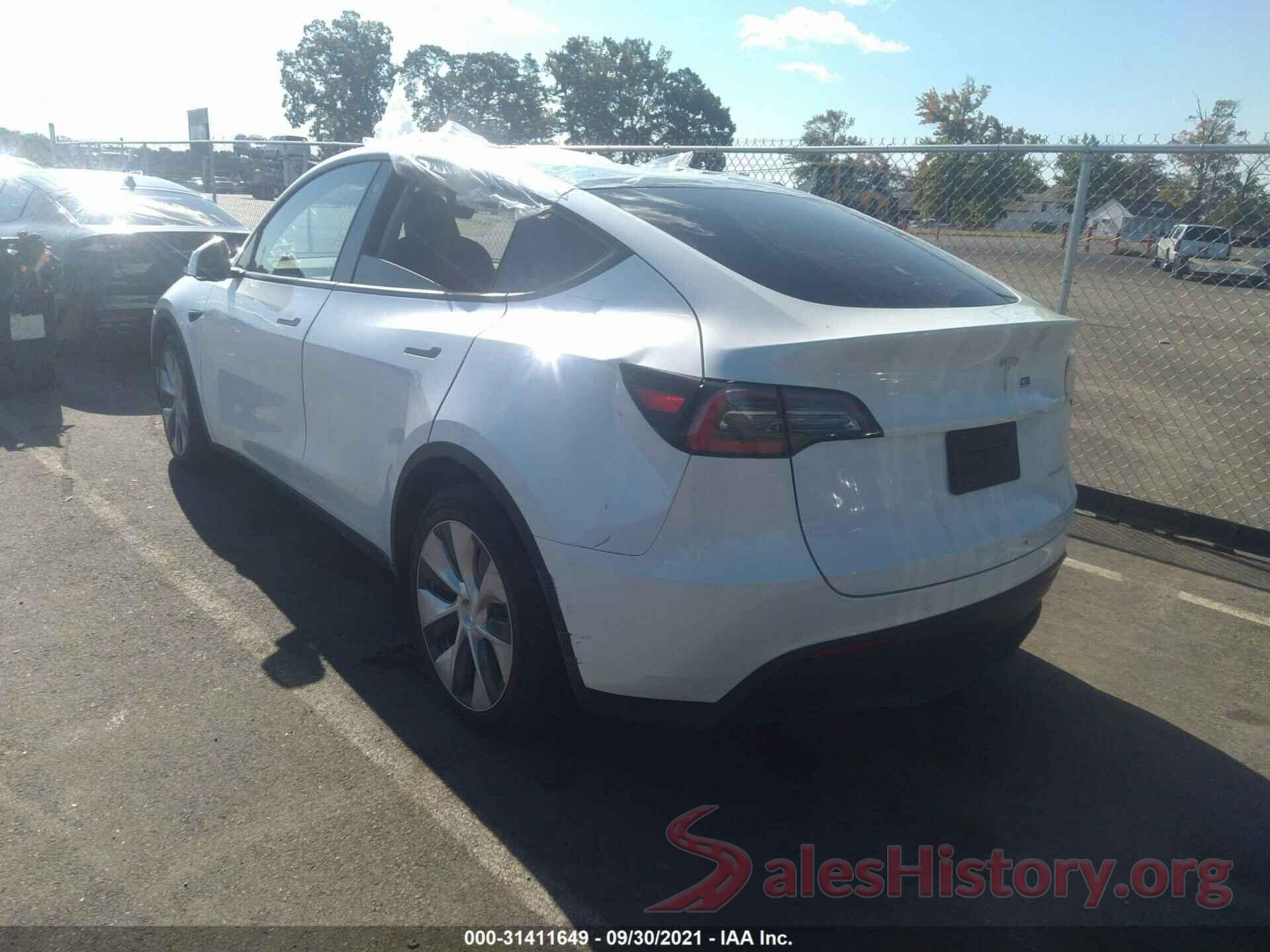 5YJYGDEE1MF072777 2021 TESLA MODEL Y