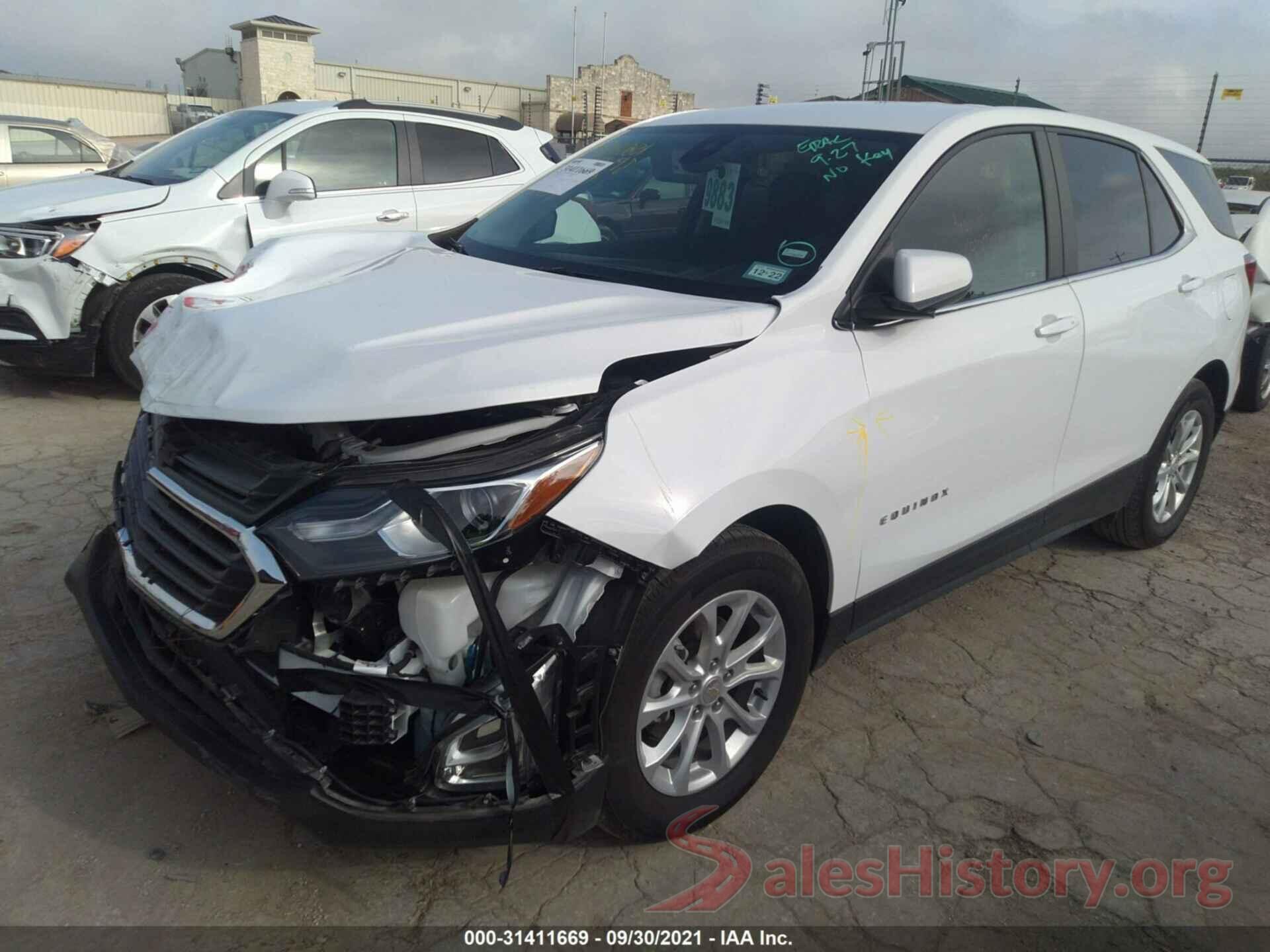 3GNAXKEV7MS131724 2021 CHEVROLET EQUINOX