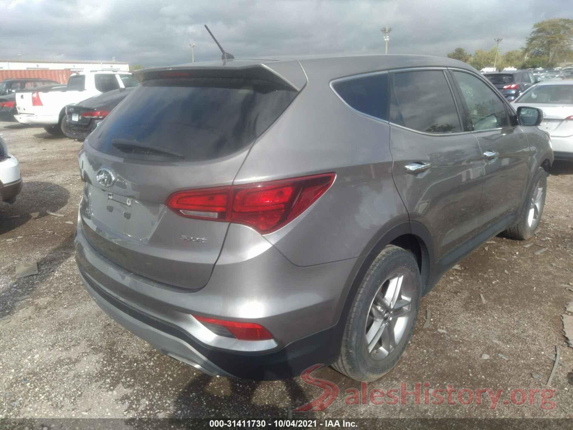 5NMZT3LB4JH083396 2018 HYUNDAI SANTA FE SPORT