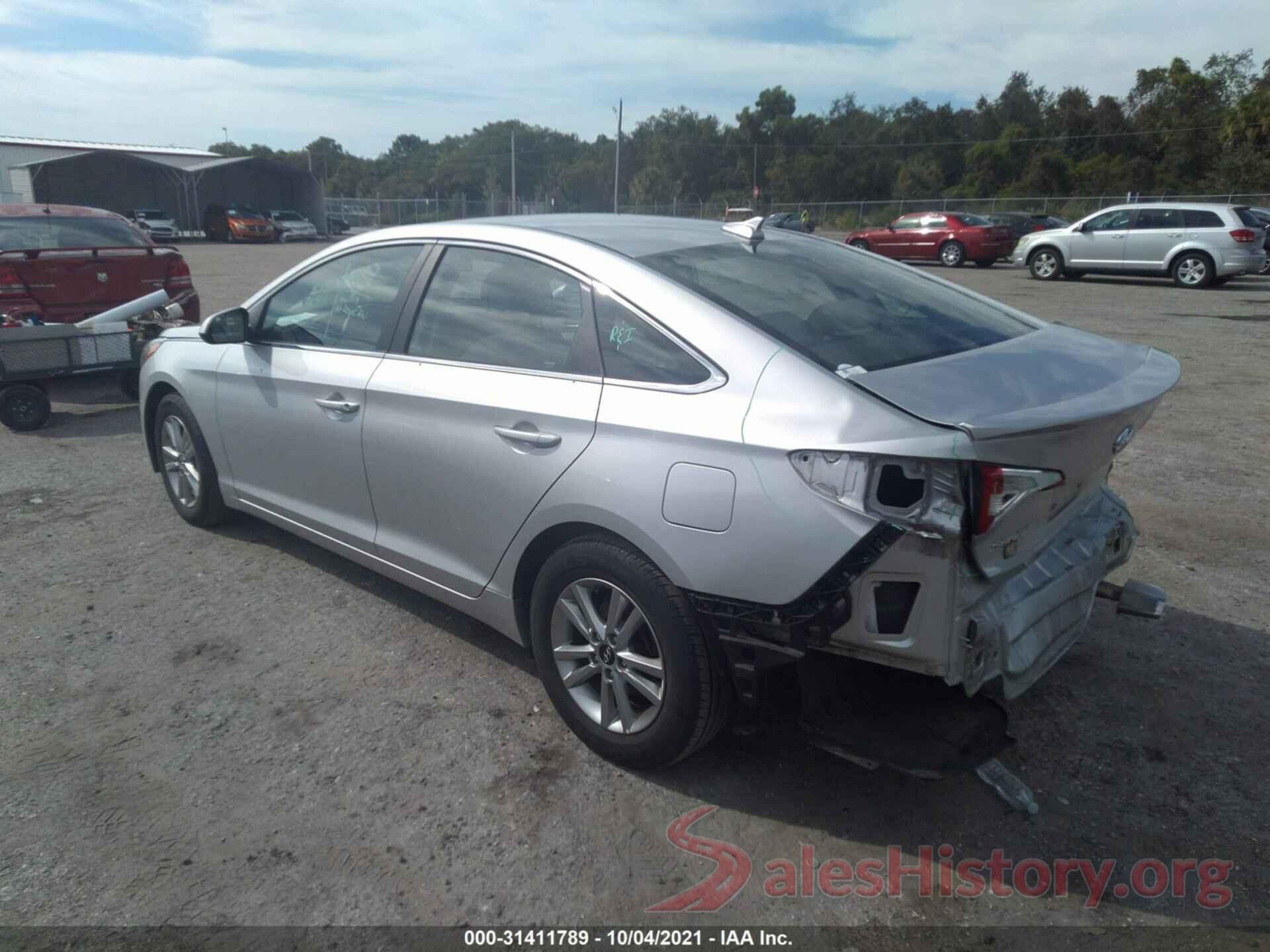 5NPE24AF1HH516649 2017 HYUNDAI SONATA