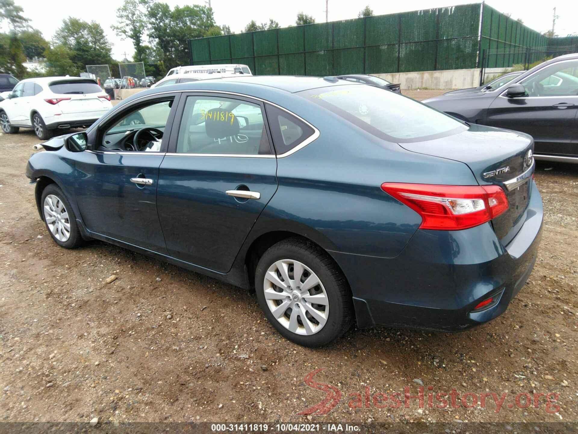 3N1AB7AP7HY362592 2017 NISSAN SENTRA