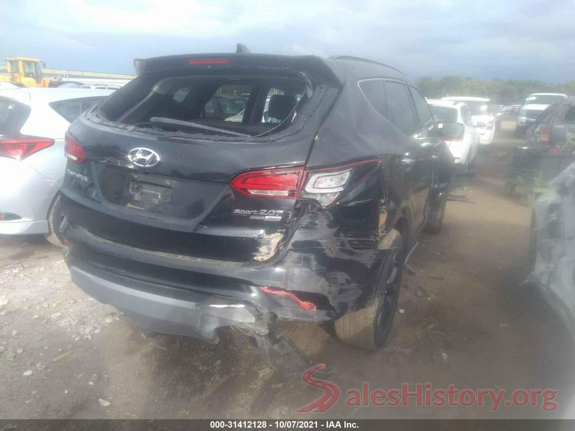 5XYZWDLA2HG450921 2017 HYUNDAI SANTA FE SPORT