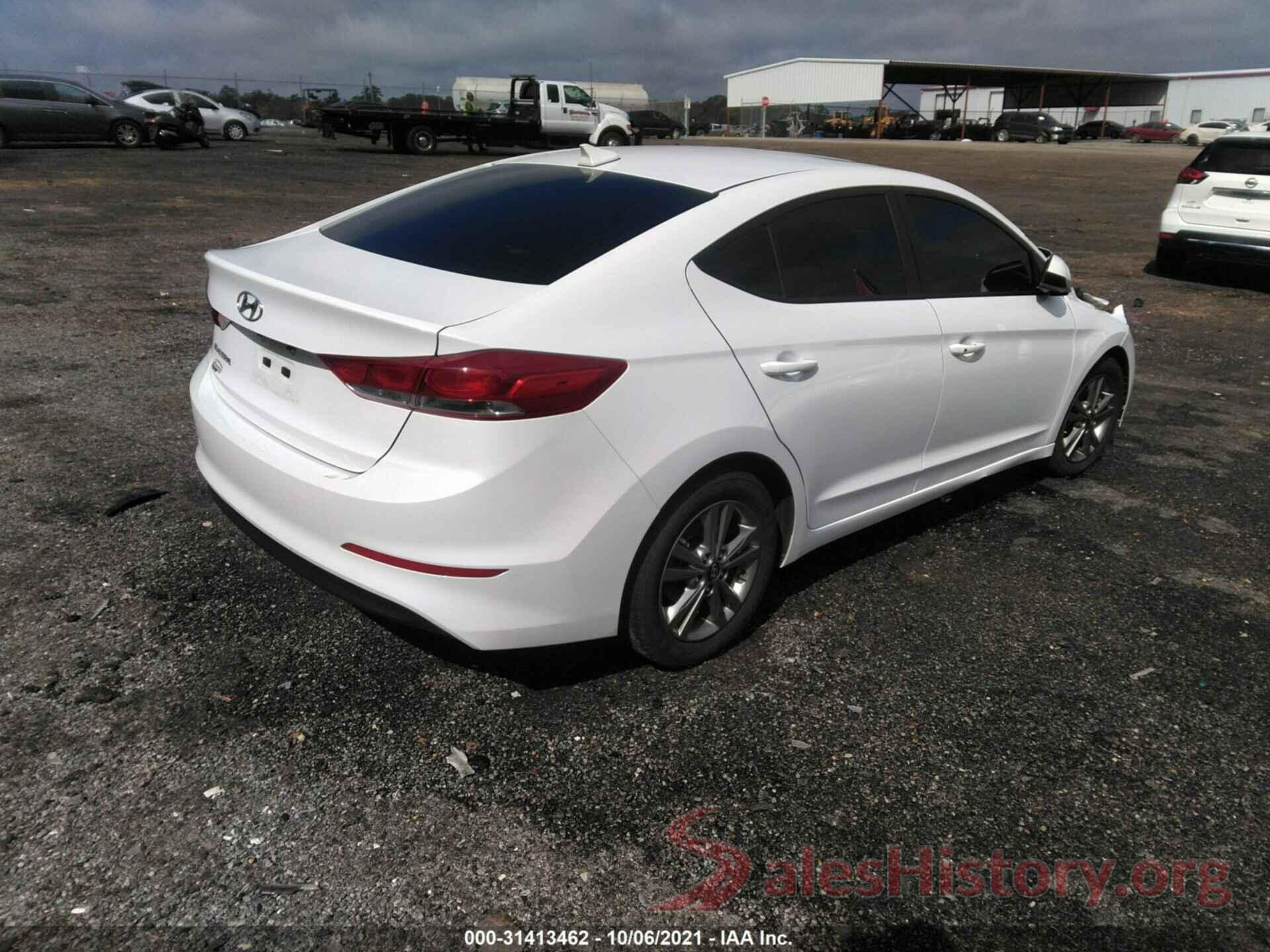 5NPD84LF6JH392567 2018 HYUNDAI ELANTRA