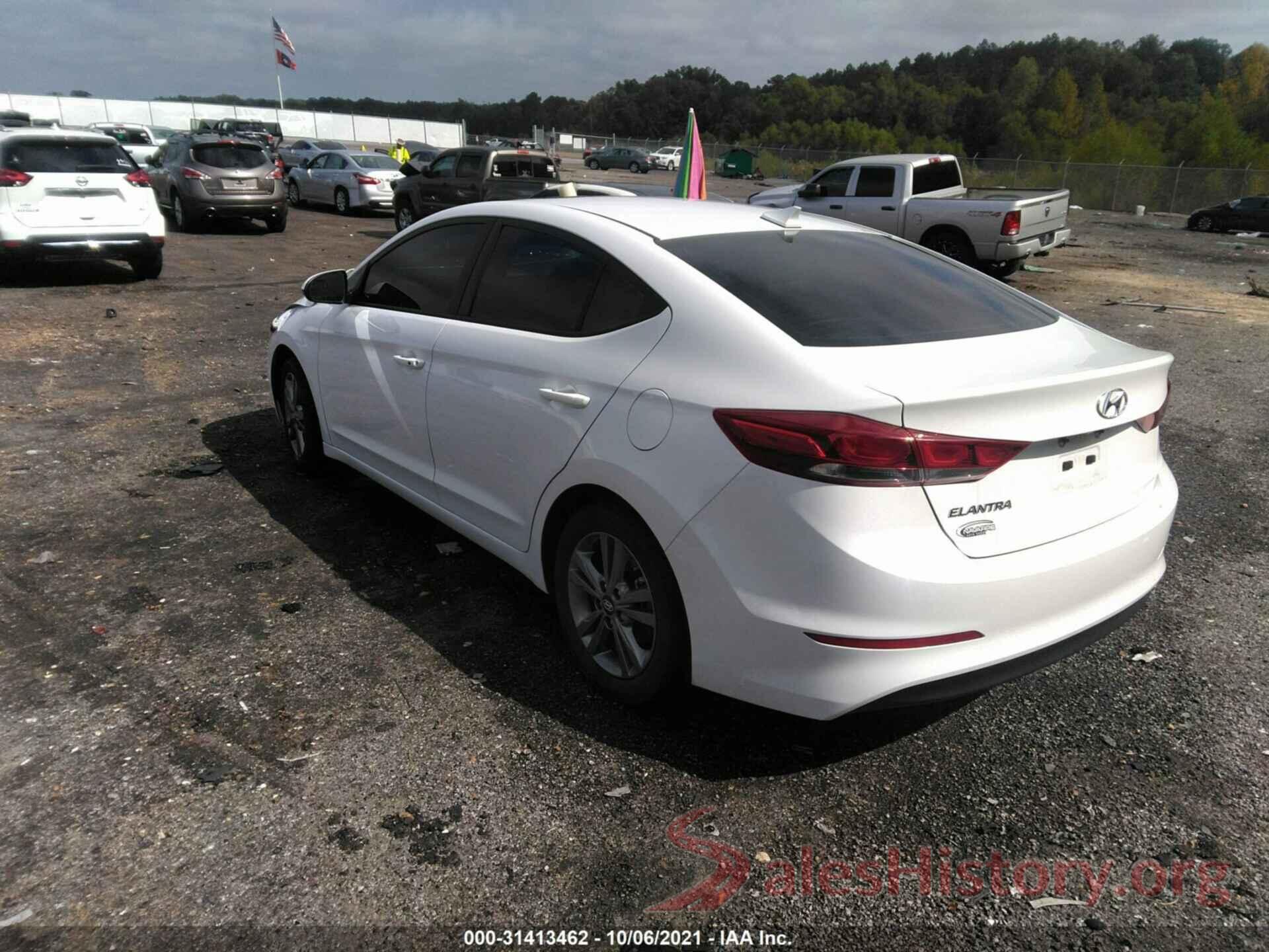 5NPD84LF6JH392567 2018 HYUNDAI ELANTRA