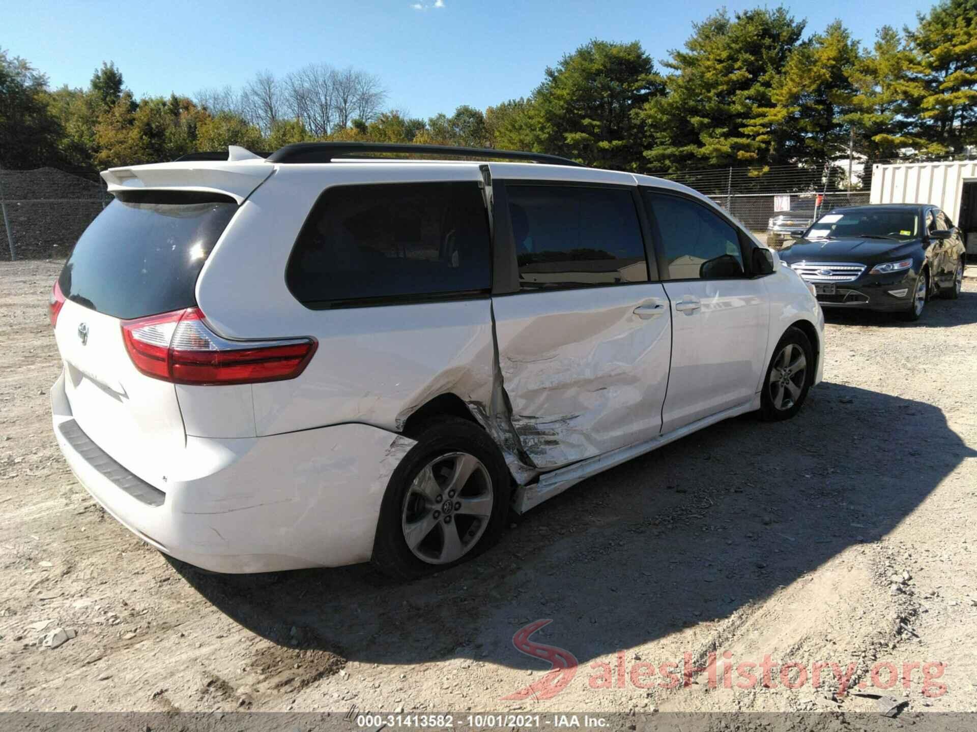 5TDKZ3DC9KS017822 2019 TOYOTA SIENNA