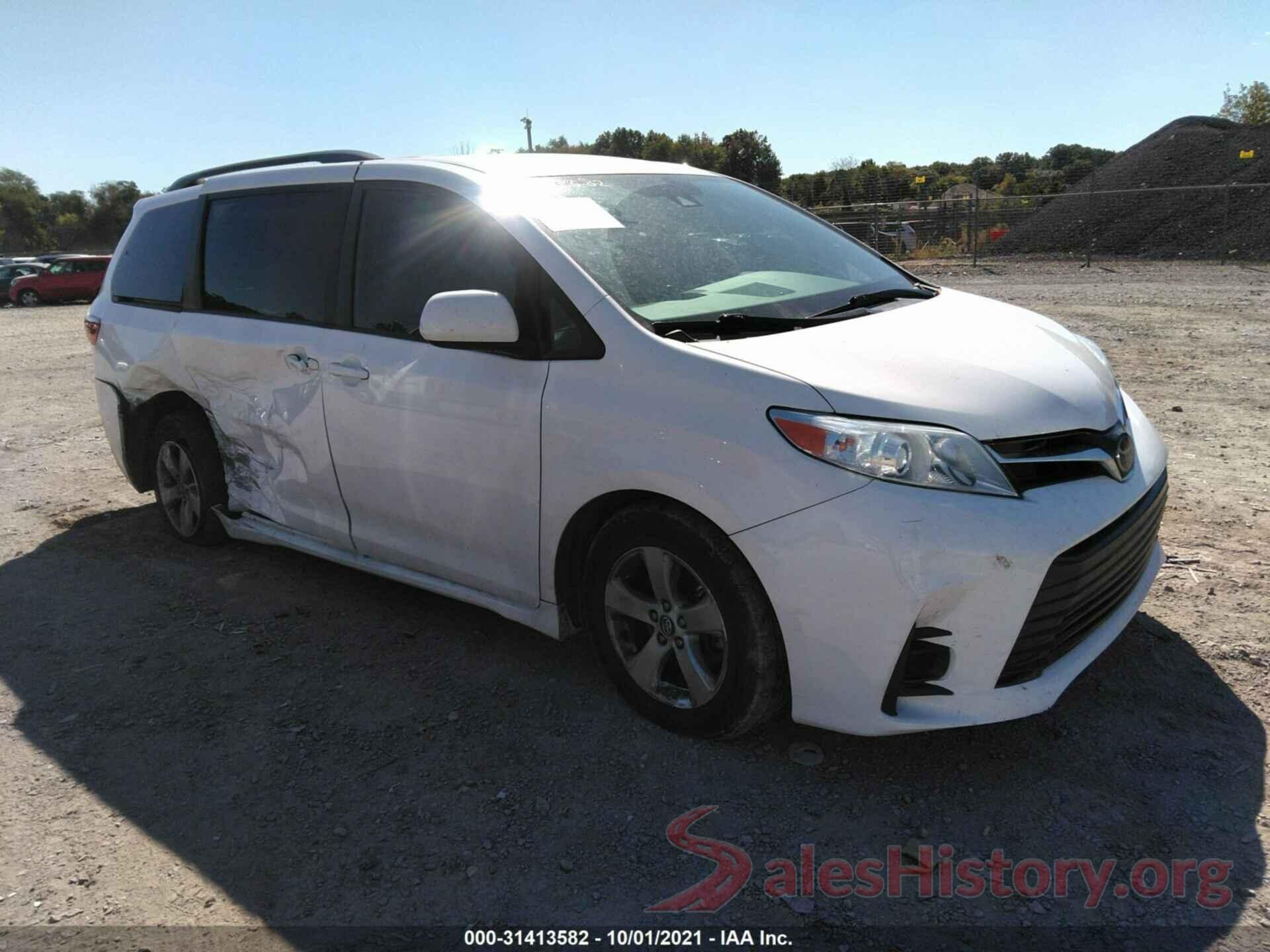 5TDKZ3DC9KS017822 2019 TOYOTA SIENNA