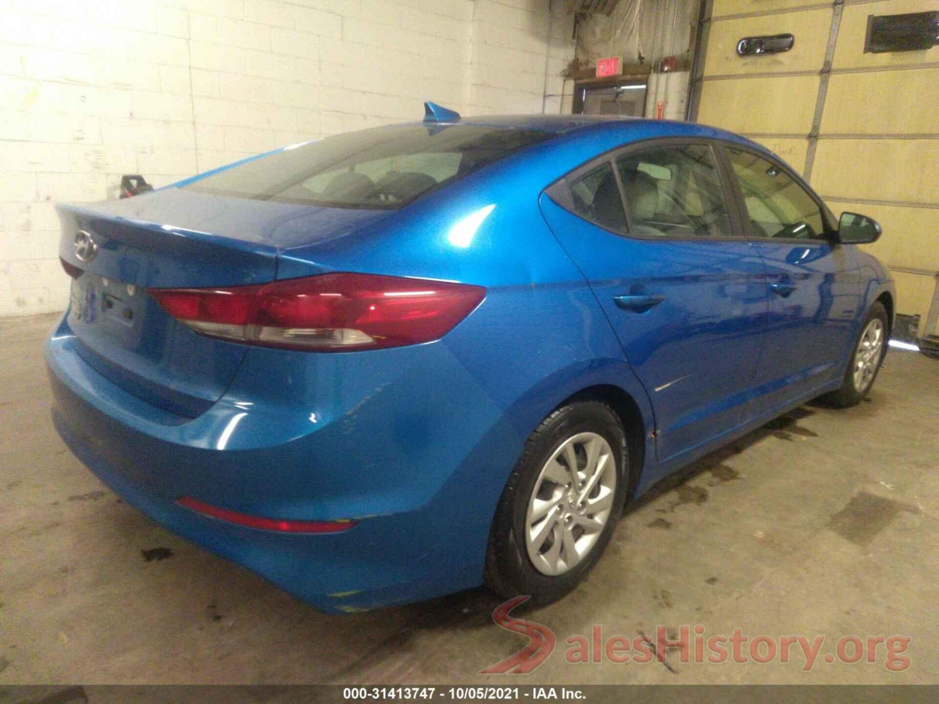 KMHD74LF7HU384346 2017 HYUNDAI ELANTRA