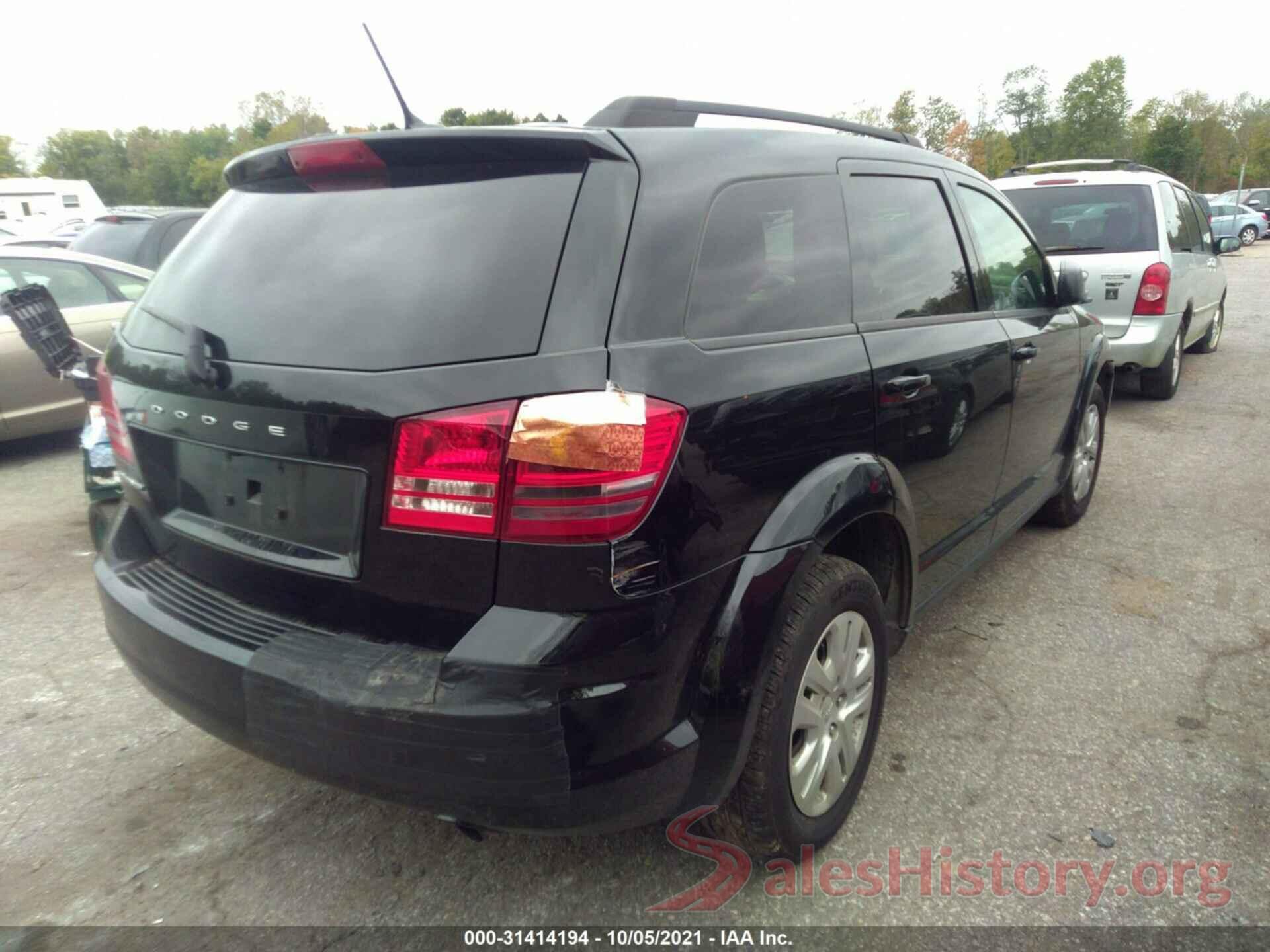 3C4PDCAB0JT384533 2018 DODGE JOURNEY