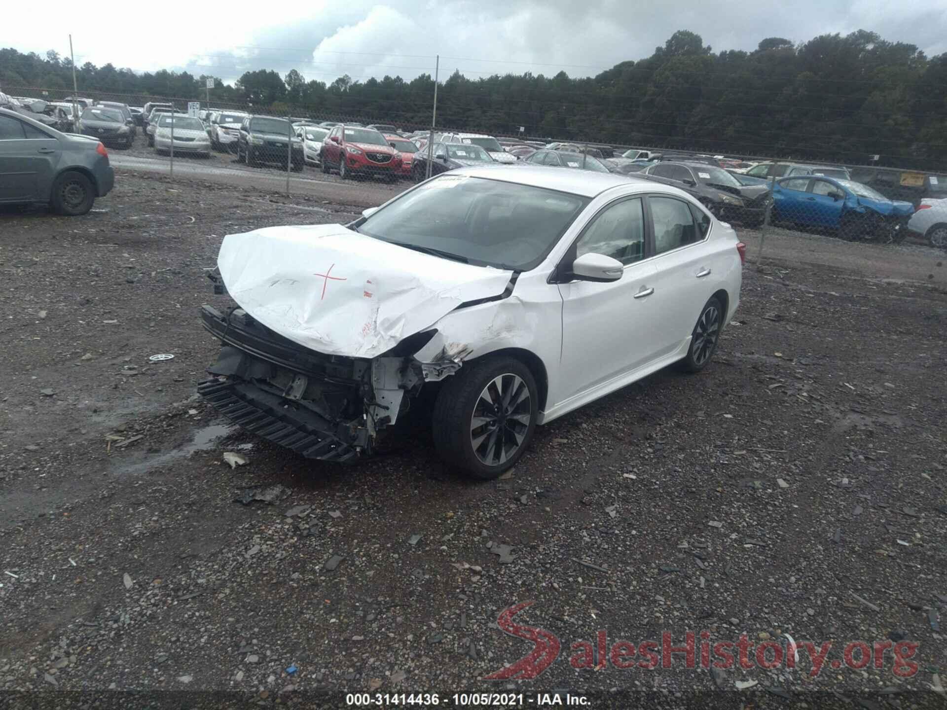 3N1AB7AP7GY338890 2016 NISSAN SENTRA